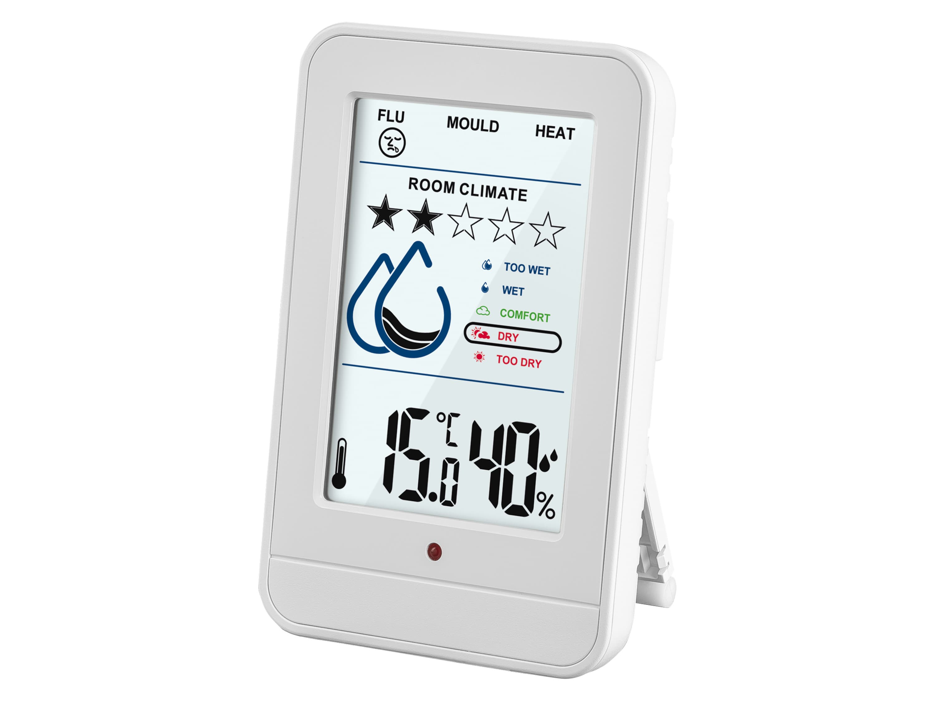 LIVARNO® Interiérová meteostanica (biela)