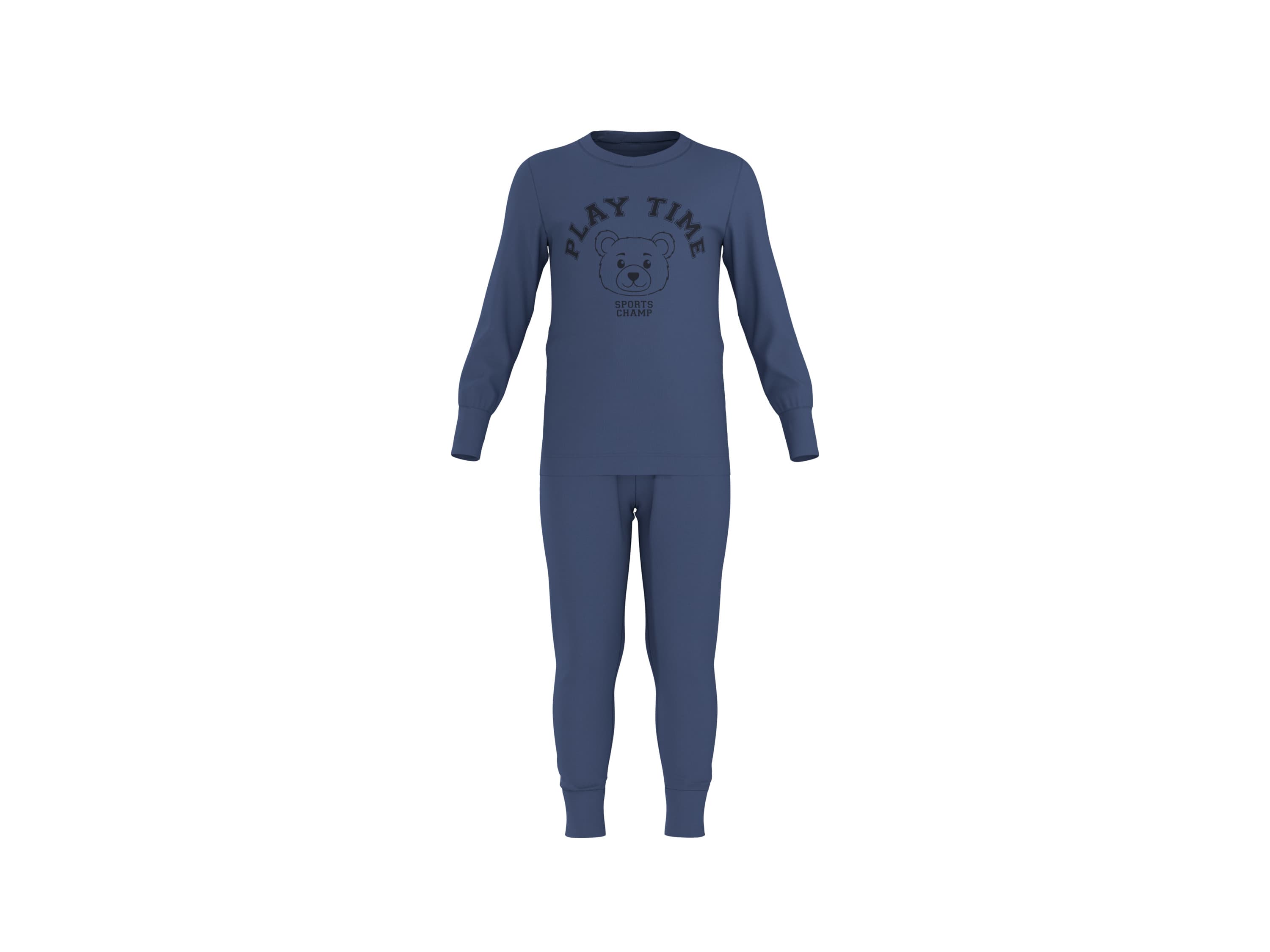 LUPILU® Detské pyžamo (tmavomodrá, 122/128) 1