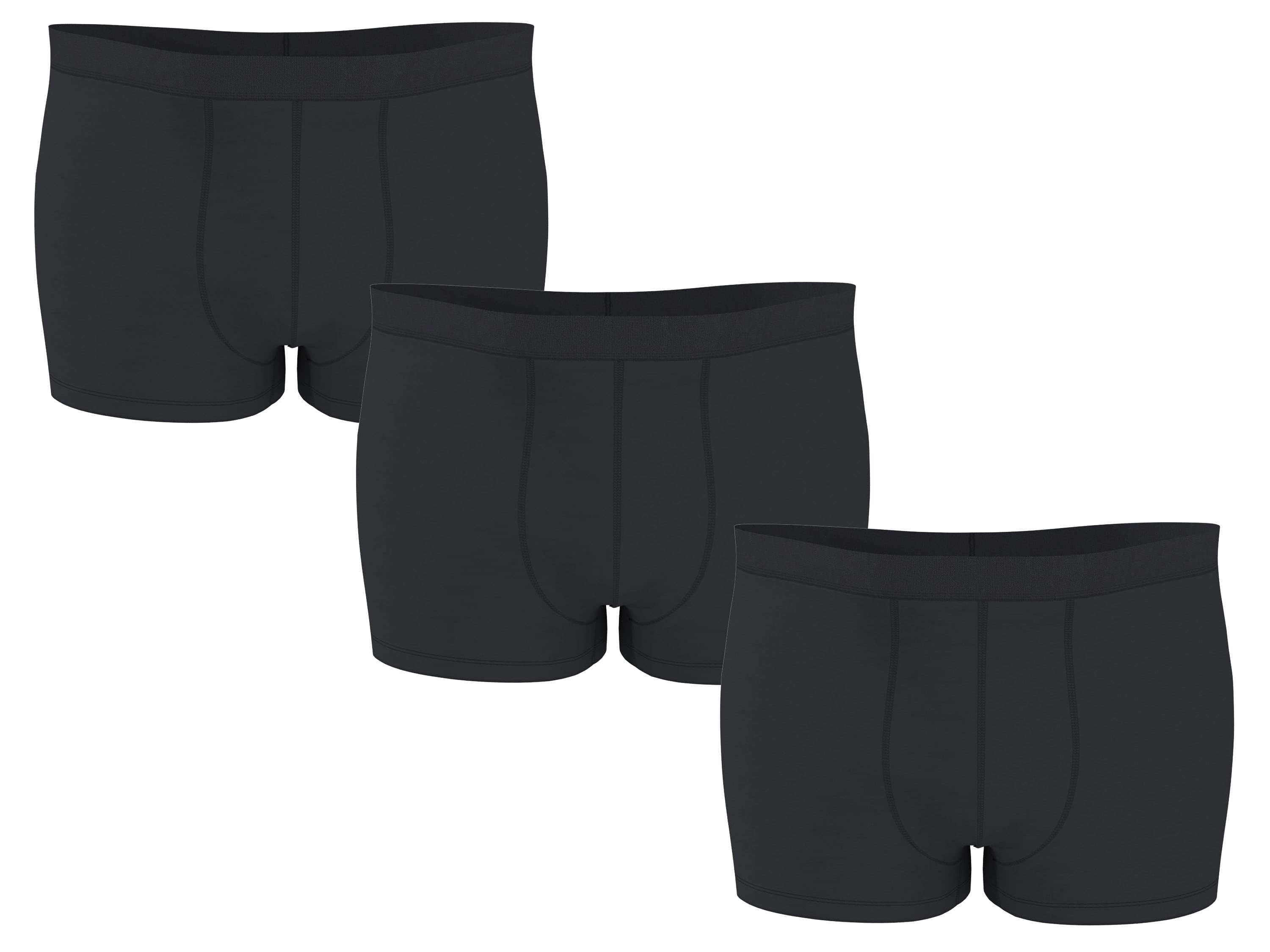 ESMARA MEN Pánske boxerky XXL, 3 kusy (čierna, 9/3XL)