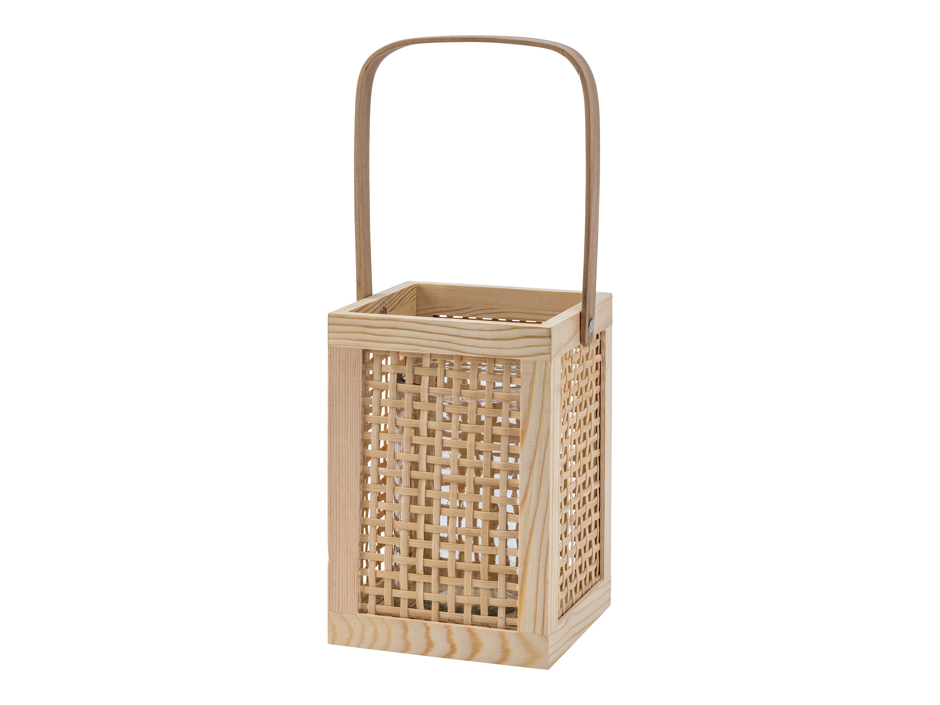 LIVARNO home Drevený stojan na čajové sviečky/Lampáš (drevený lampáš)