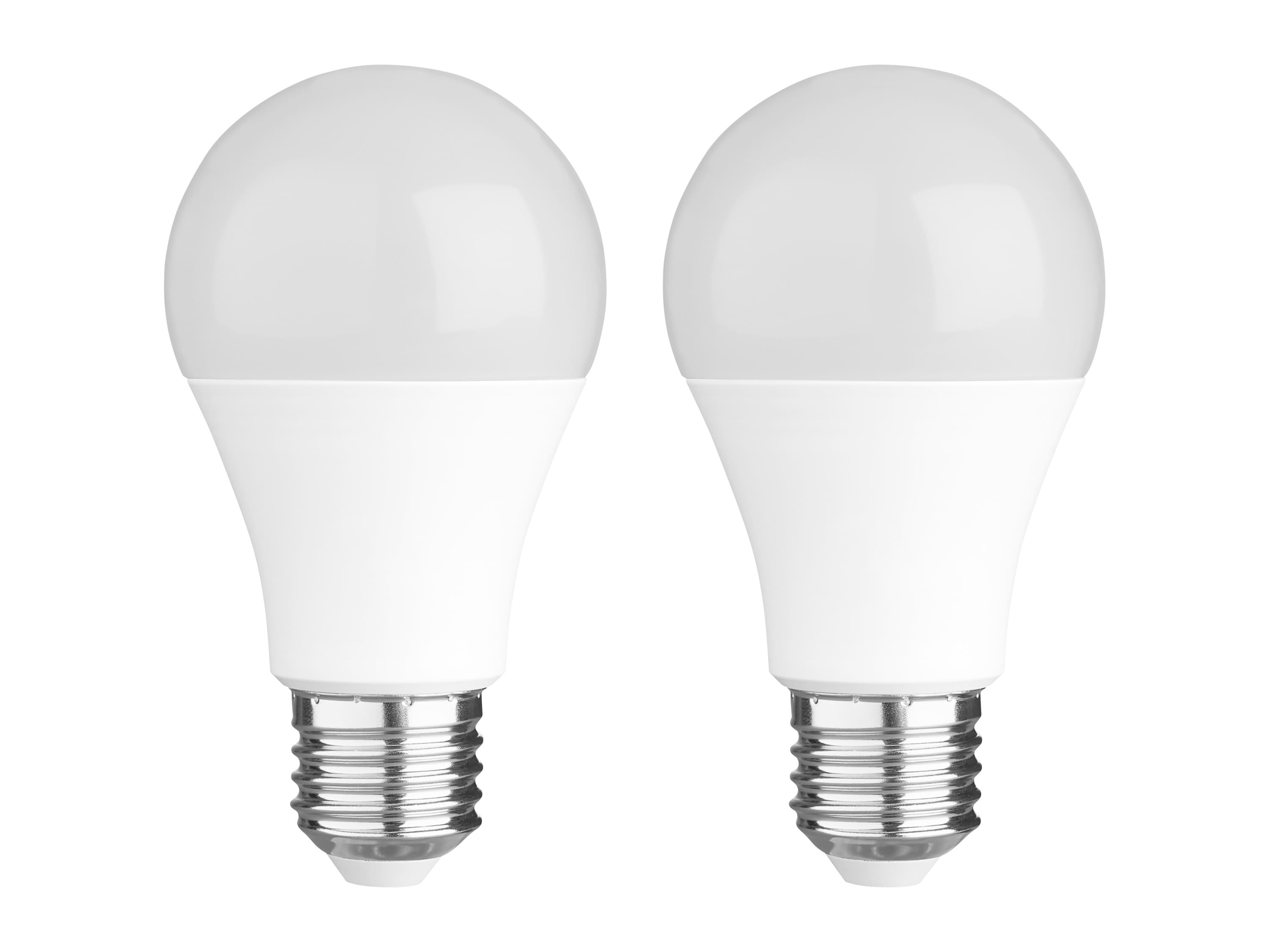 LIVARNO® LED žiarovky (klasický tvar E27, 7,3 W, 2 kusy)