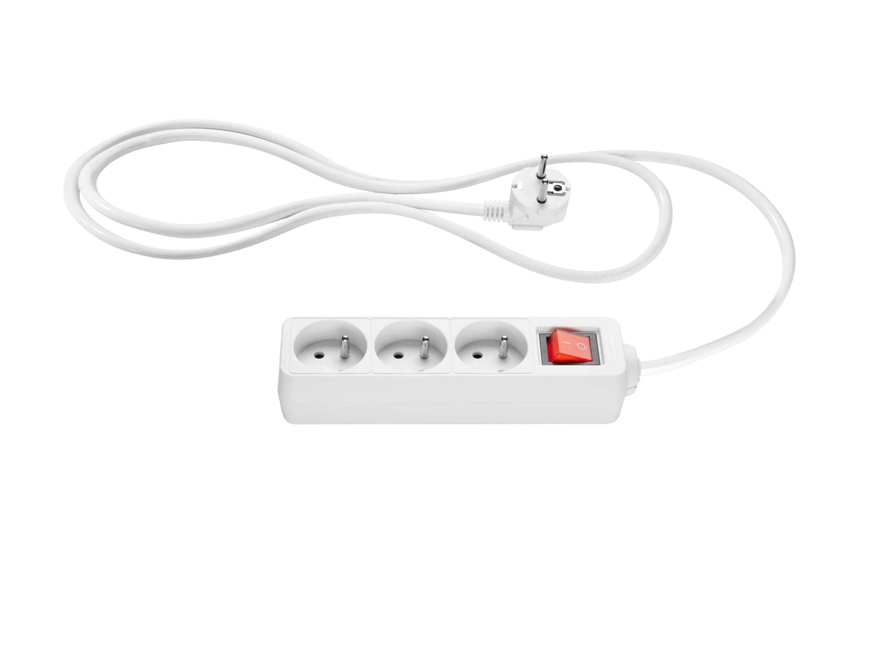 TRONIC® Zásuvková lišta (3 zásuvky, biela) 1