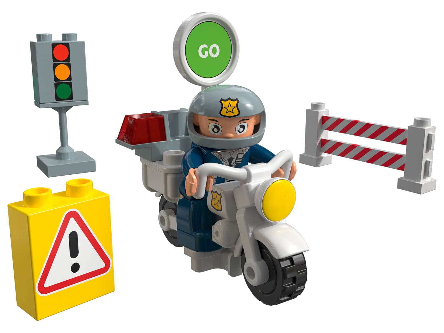 Playtive Clippys Dopravné prostriedky S (policajná motorka)