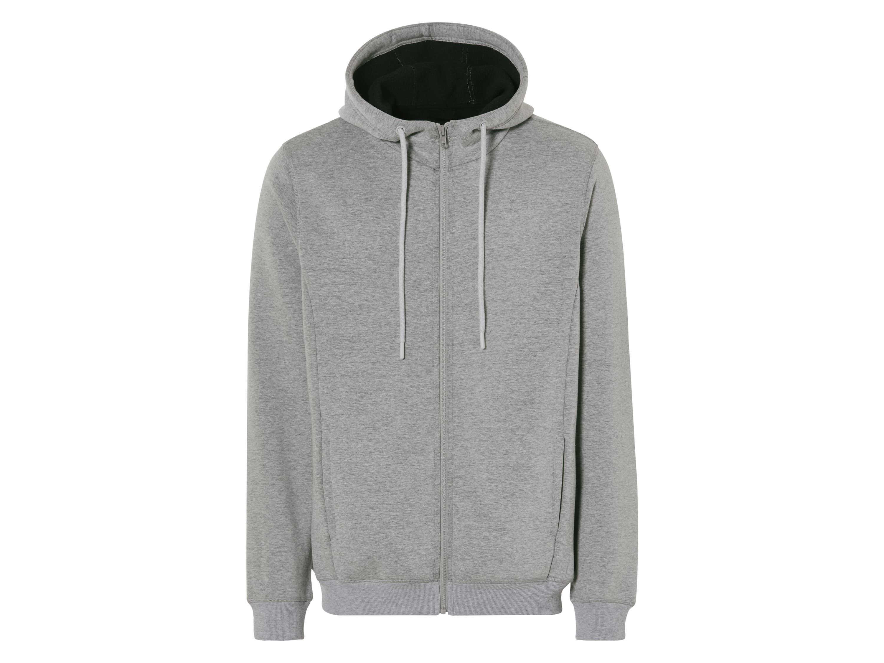 LIVERGY® Pánska mikina (sivá, S (44/46)) 1