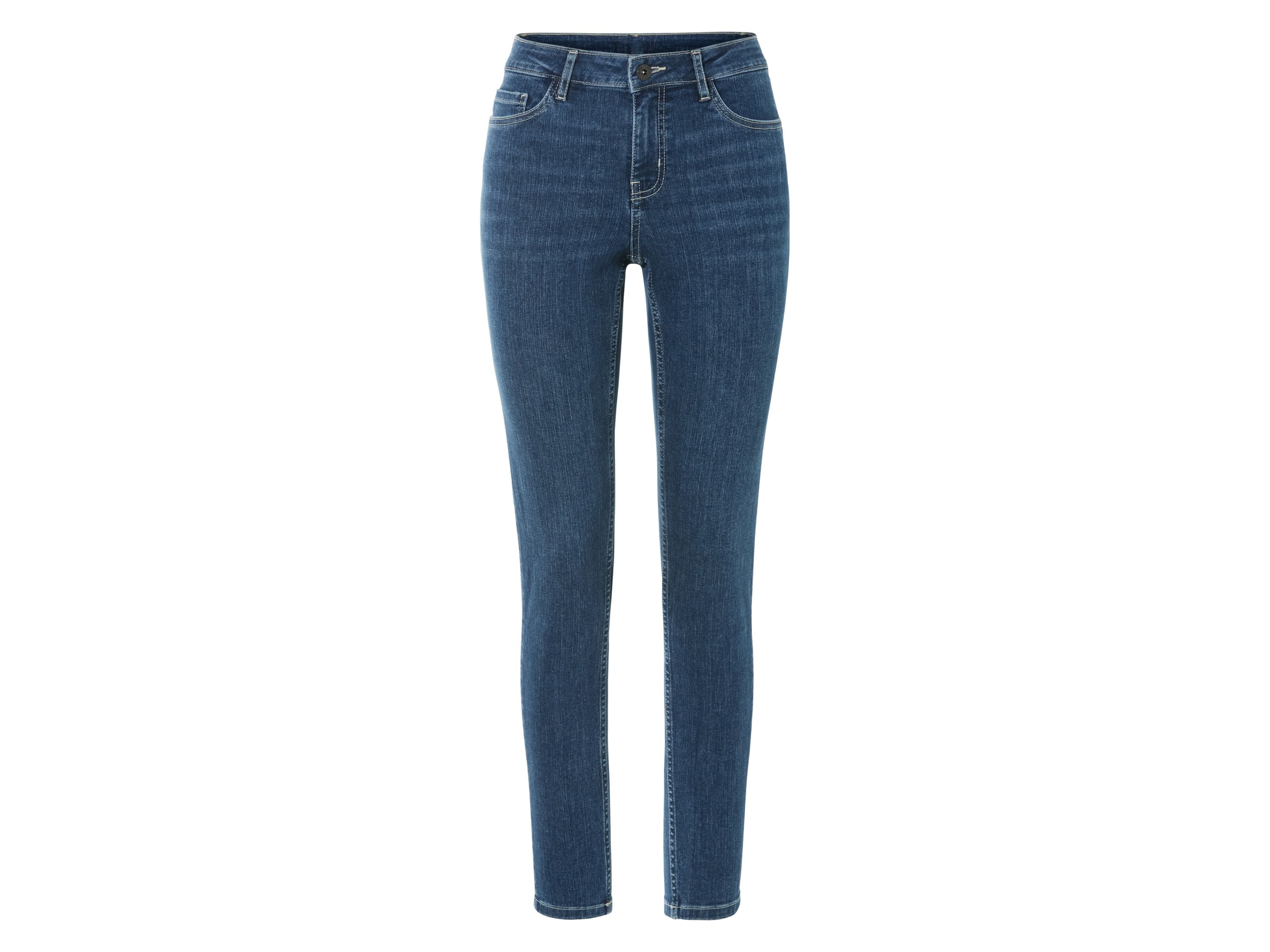 esmara® Dámske rifle Push-up „Super Skinny Fit" (modrá, 38)