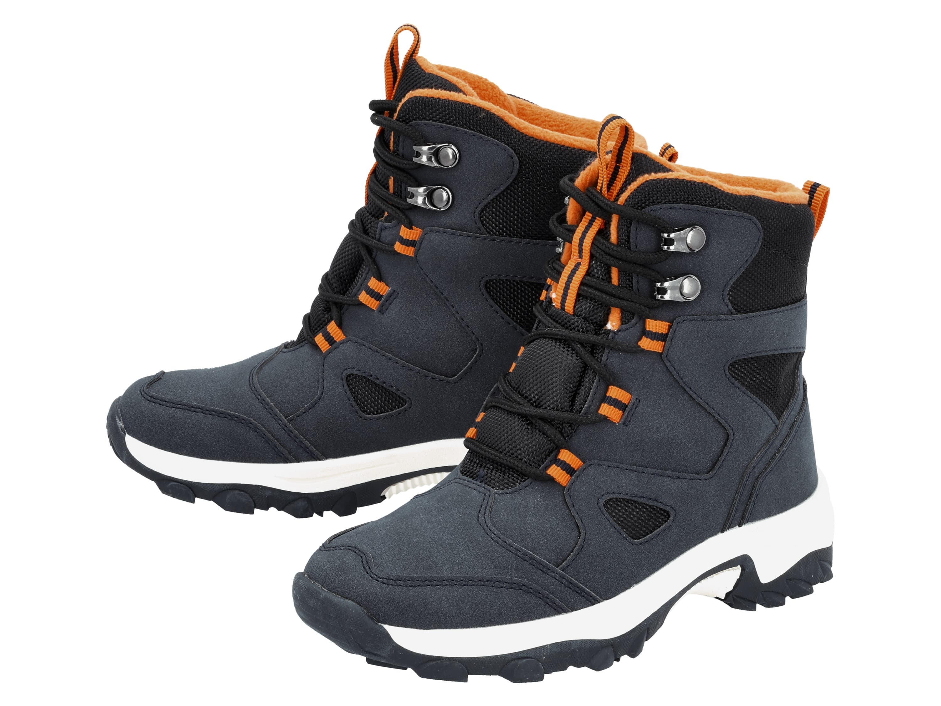 esmara® Chlapčenské čižmy (navy modrá/oranžová, 33)
