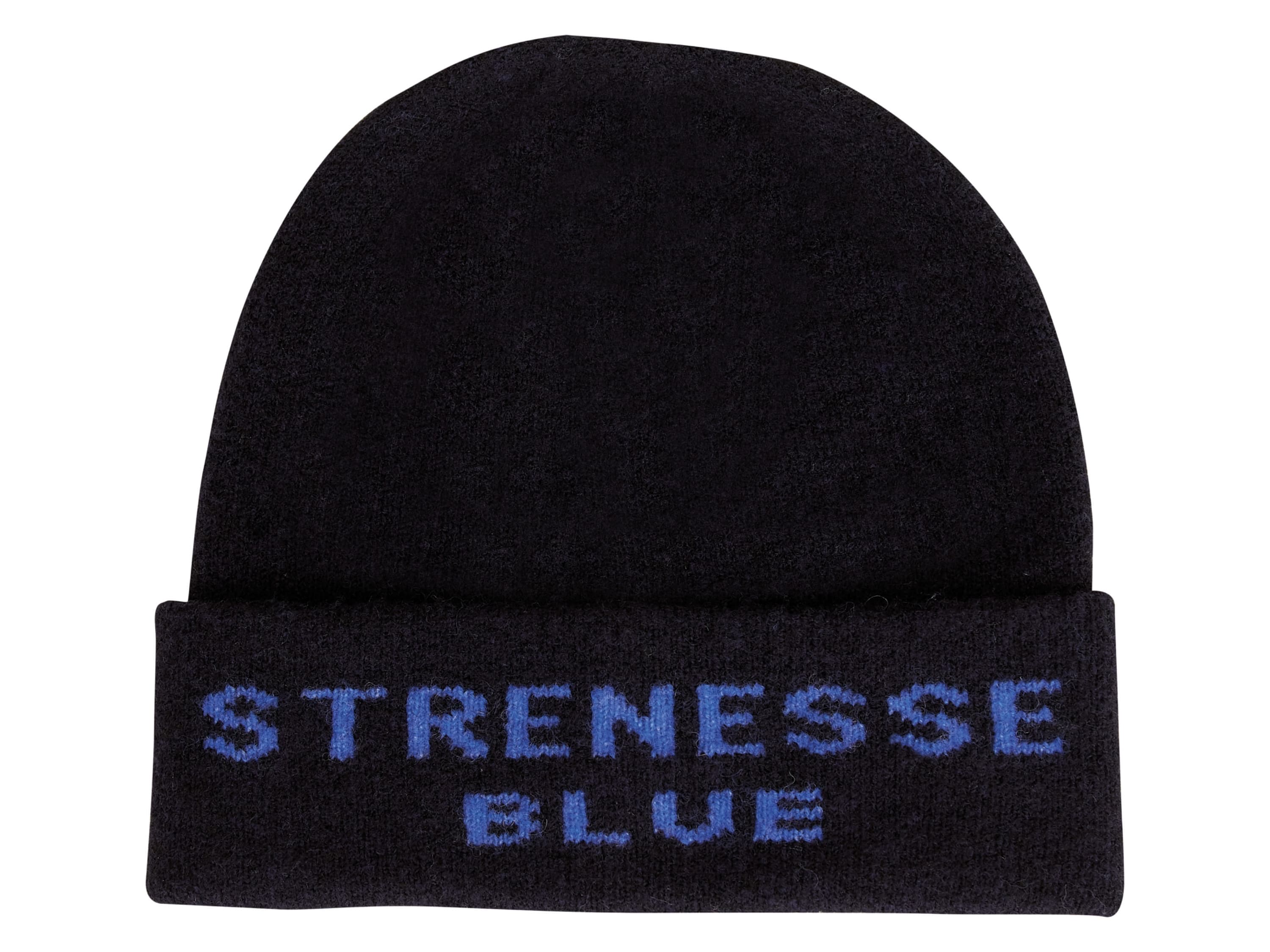 Strenesse Blue Dámska/pánska pletená čiapka (navy modrá/modrá)
