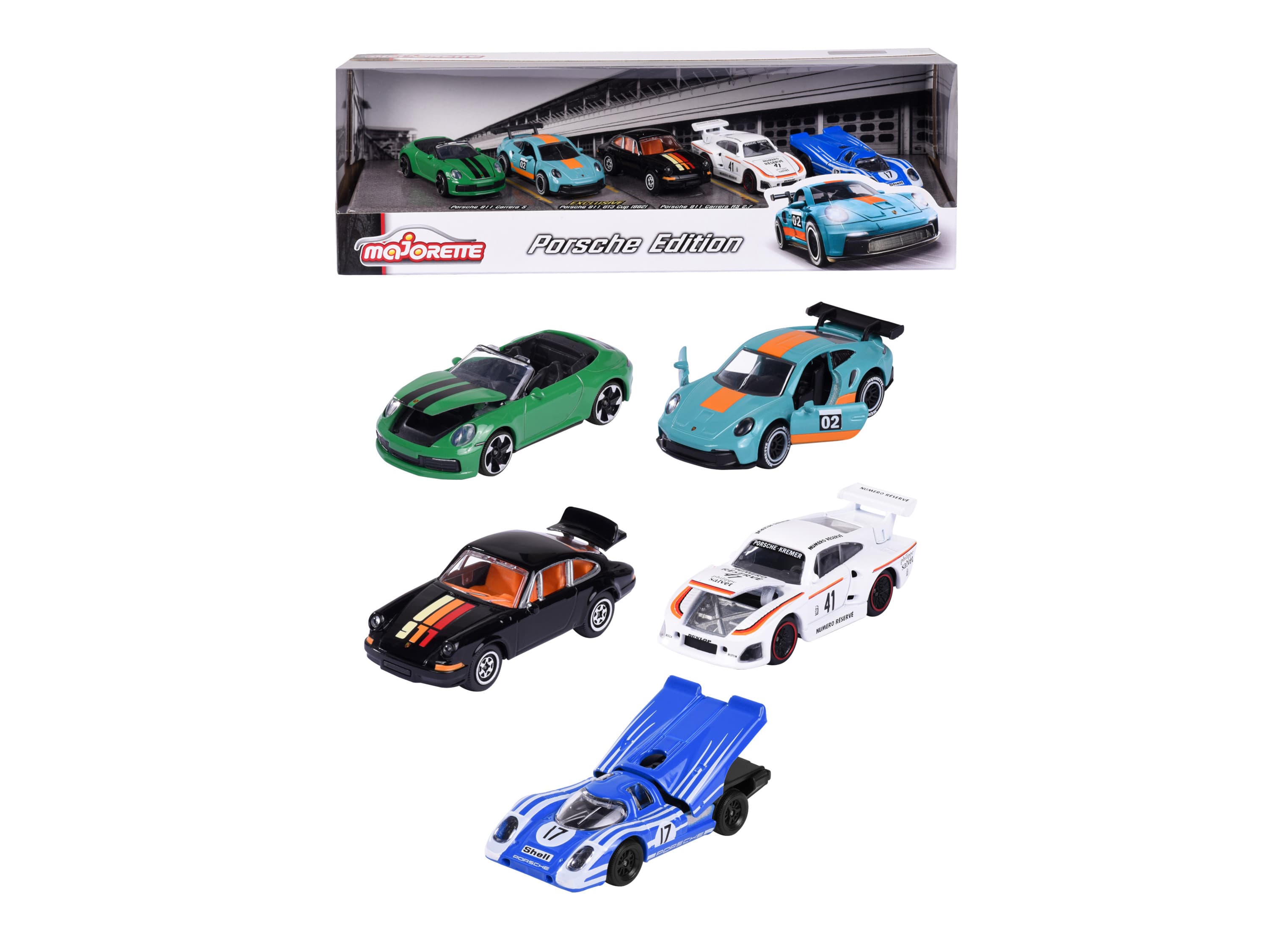 Majorette Darčeková súprava áut (Porsche)