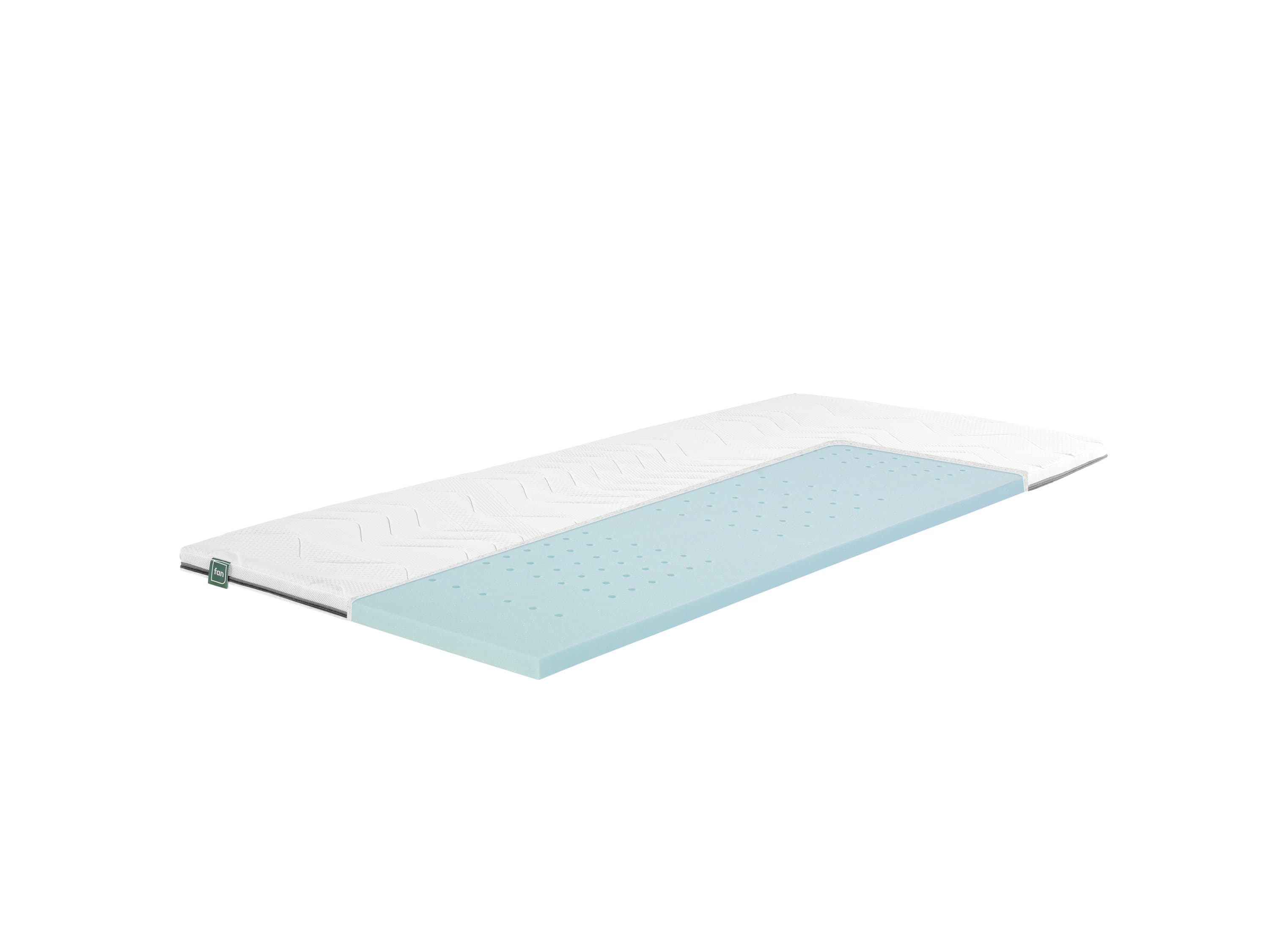 f.a.n. 7-zónový vrchný matrac z hybridnej peny fan Flex Side Clima (H2, 80 x 200 cm)