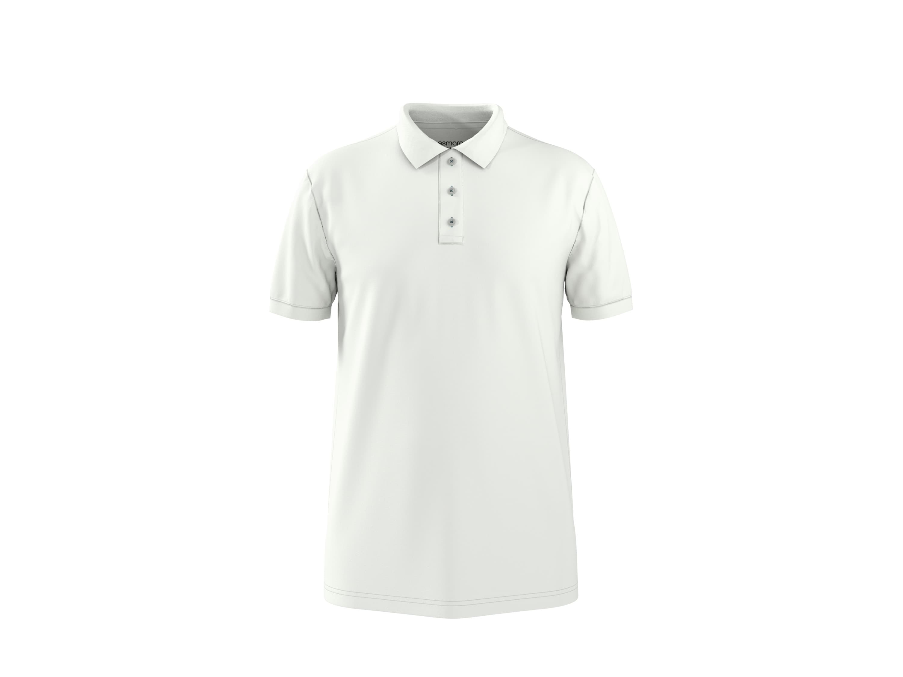ESMARA MEN Pánske polotričko (biela, M (48/50))