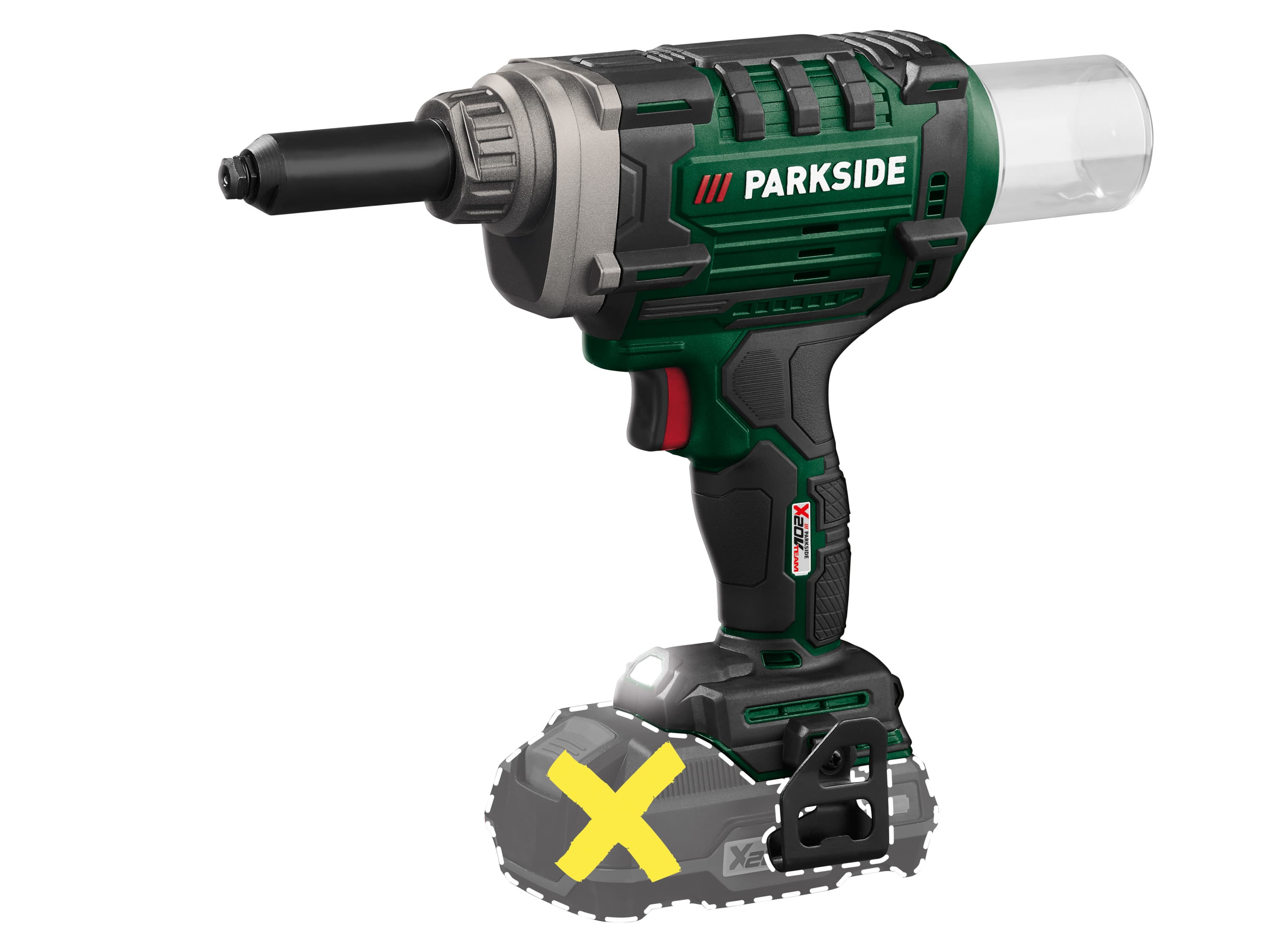 PARKSIDE® Aku nitovač na slepé nity PABNSG 20-Li A1 – bez akumulátora 1