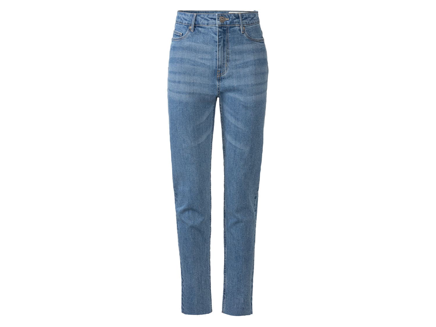 esmara® Dámske rifle Straight Fit (modrá, 36)