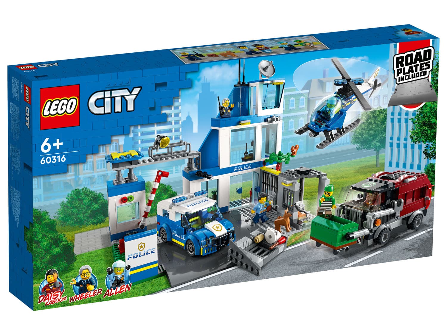 LEGO® City 60316 Policajná stanica 1