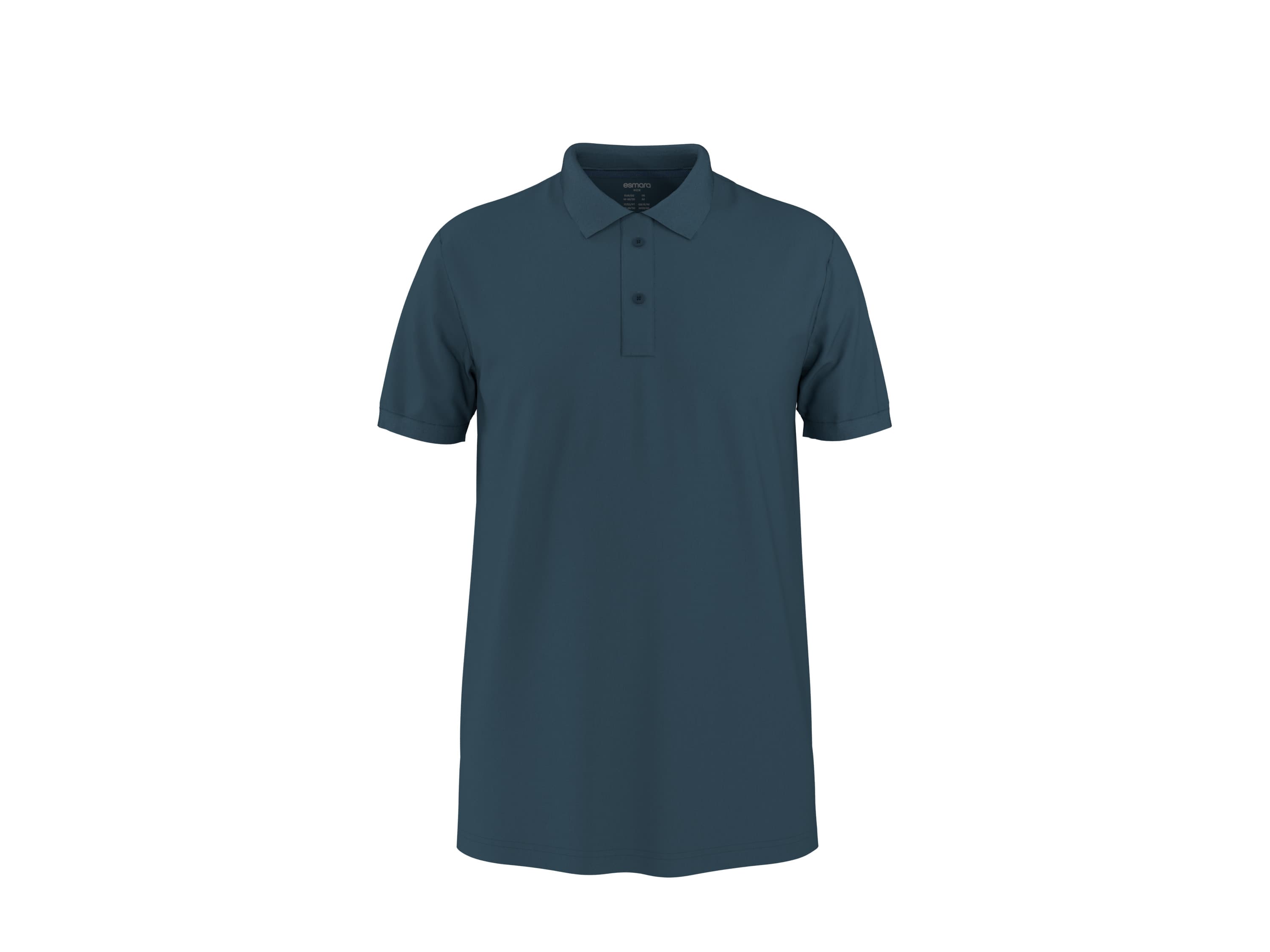 esmara Men Pánske polotričko (modrá, M (48/50)) 1