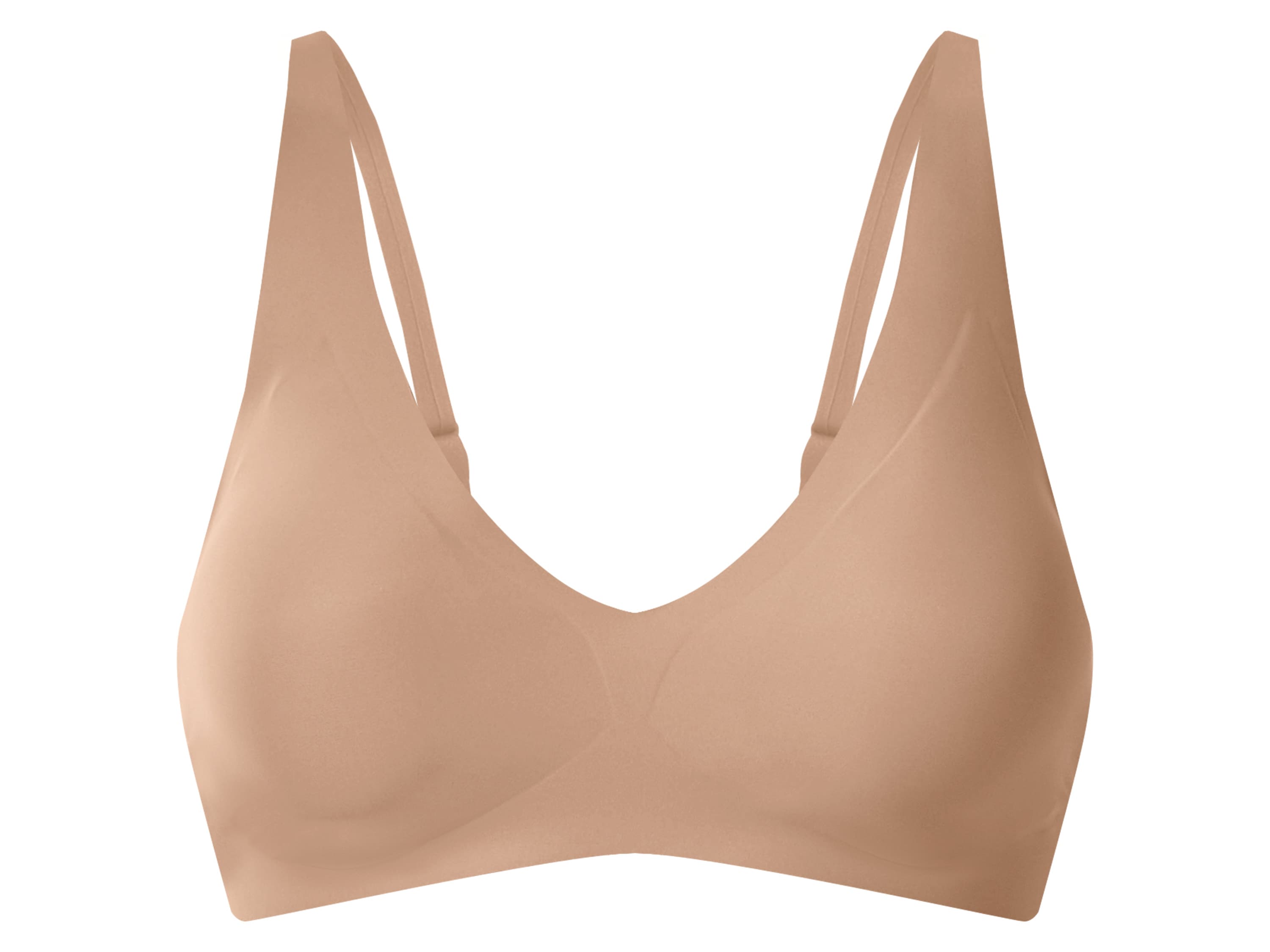 ESMARA® Dámska podprsenka Bralette (bledohnedá, S (36/38)) 1