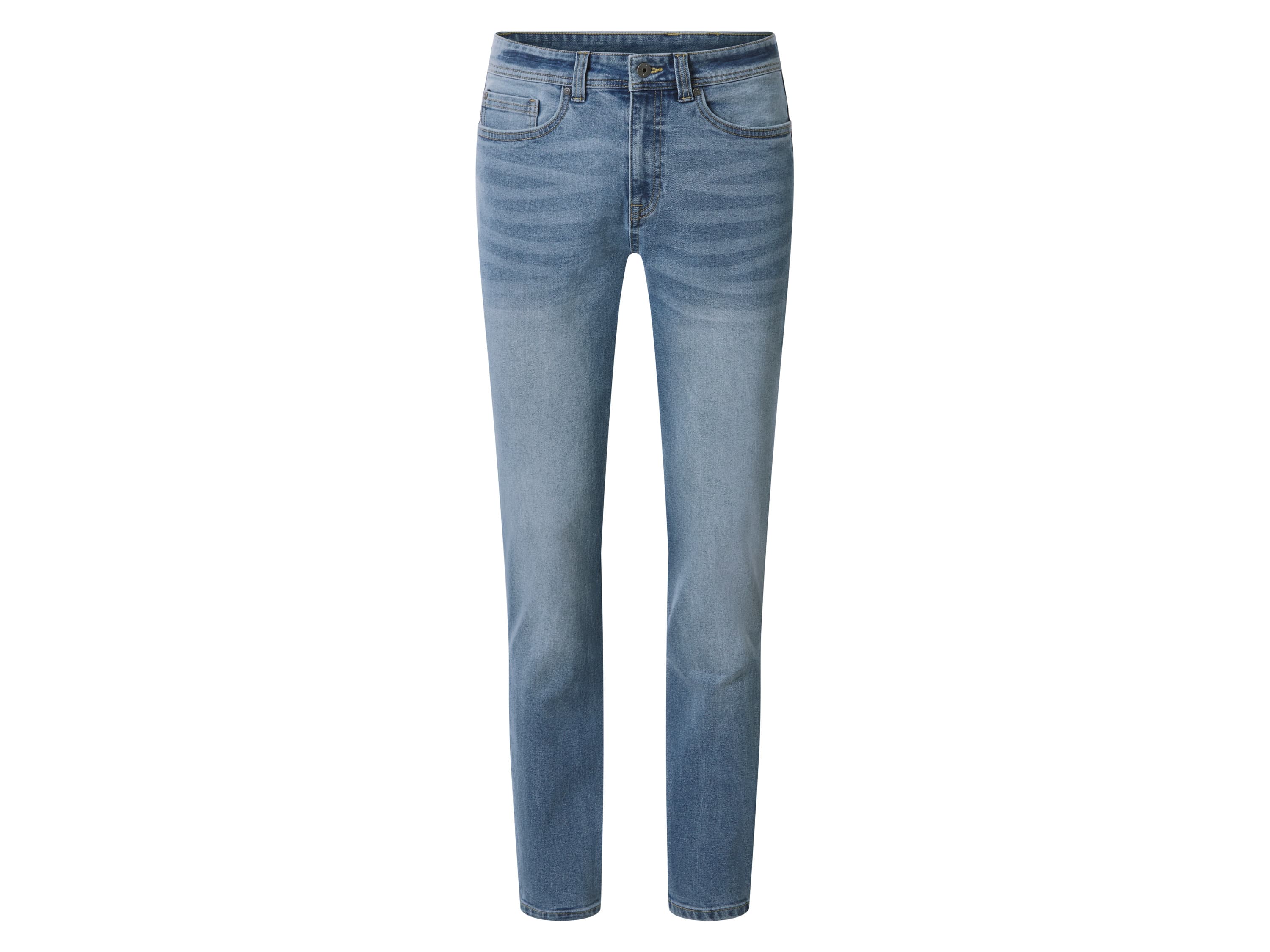 esmara Men Pánske rifle „Slim Fit" Premium  (modrá, 48 (32/32)) 1