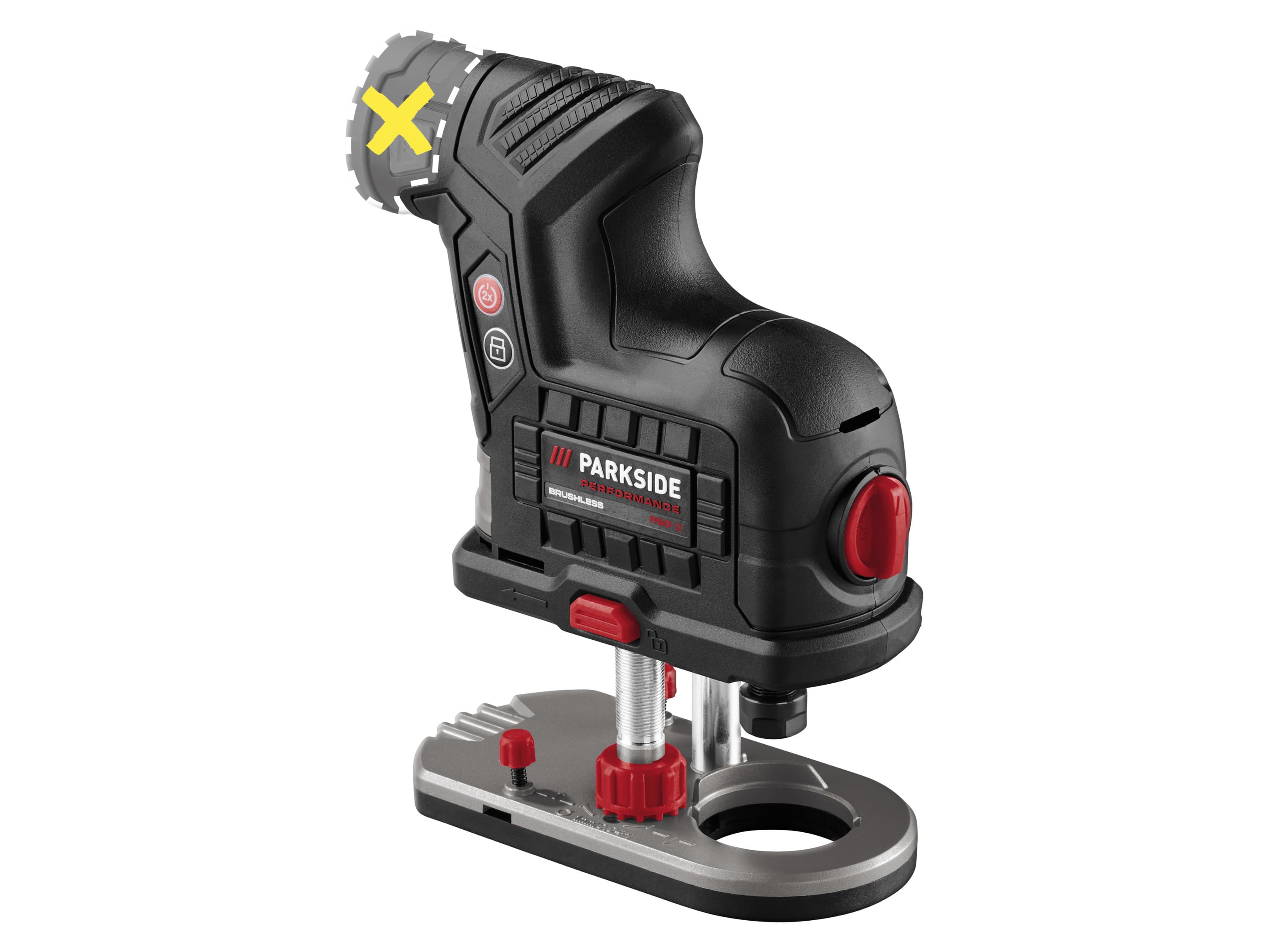 PARKSIDE PERFORMANCE® Aku fréza na hrany PPAKF 12 A1 – bez akumulátora 1