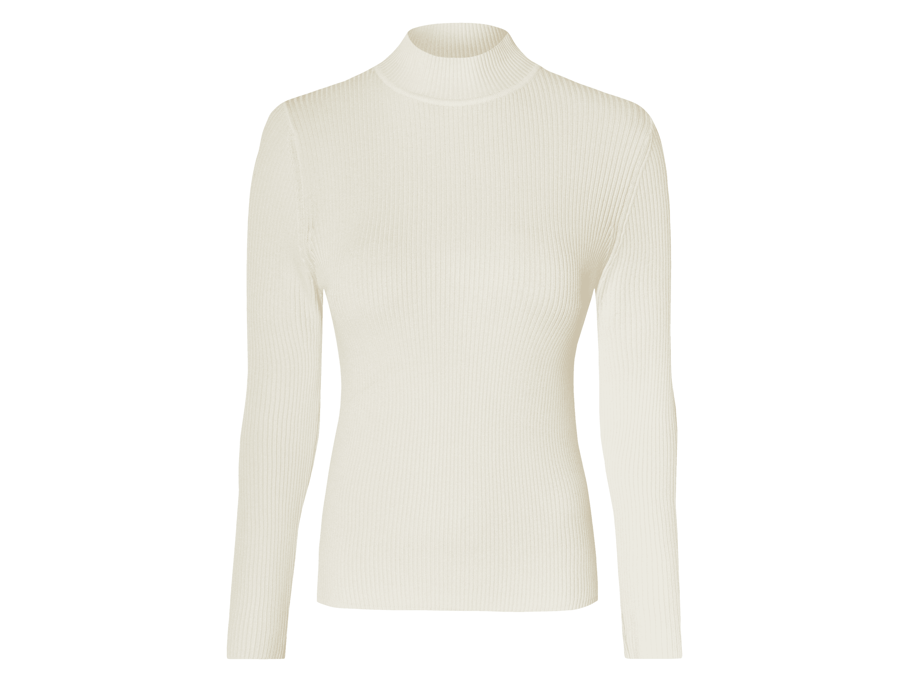 esmara® Dámsky pulóver (biela, L (44/46)) 1