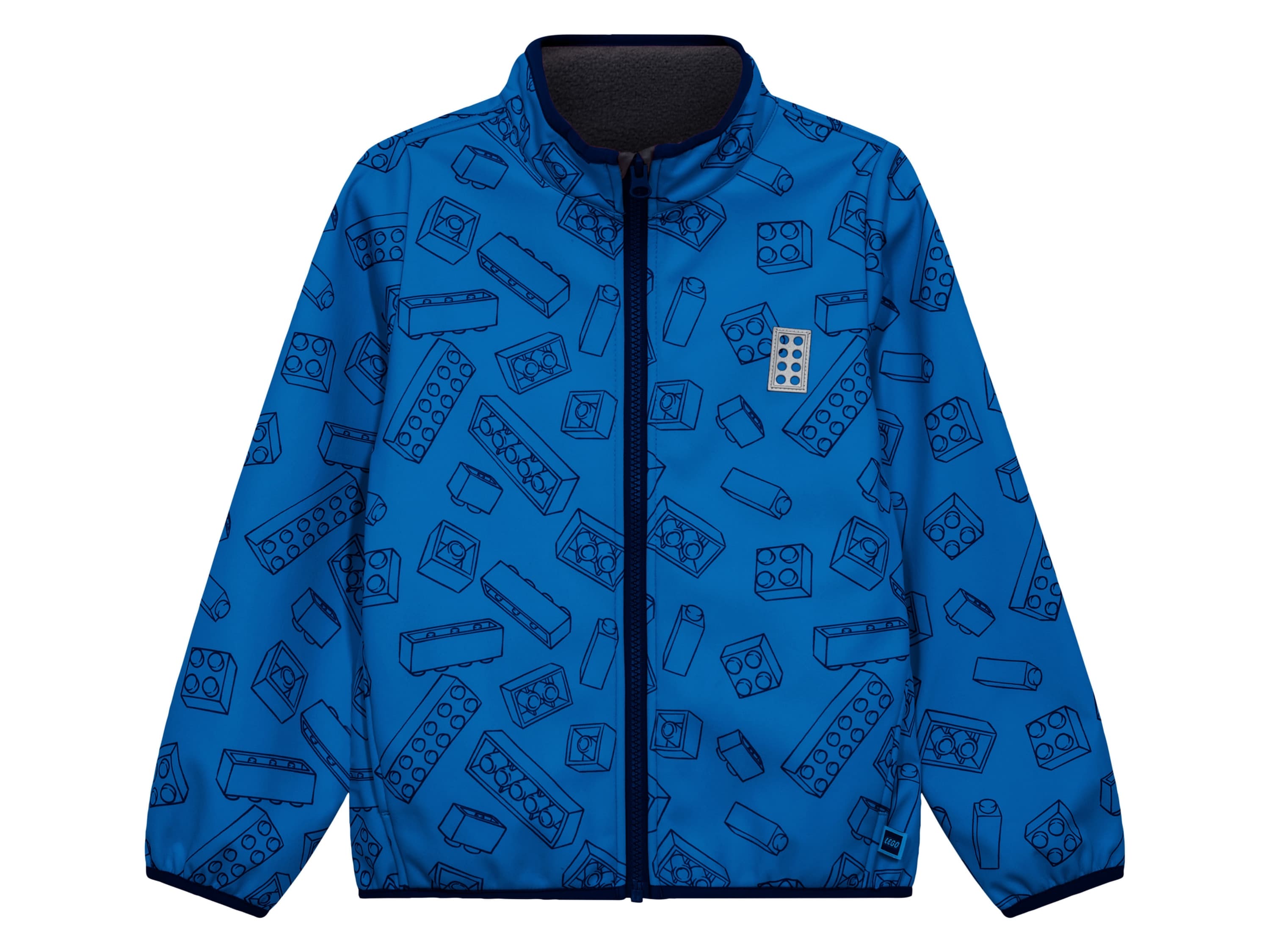 LEGO® Wear Detská softšelová bunda (modrá, 98/104)