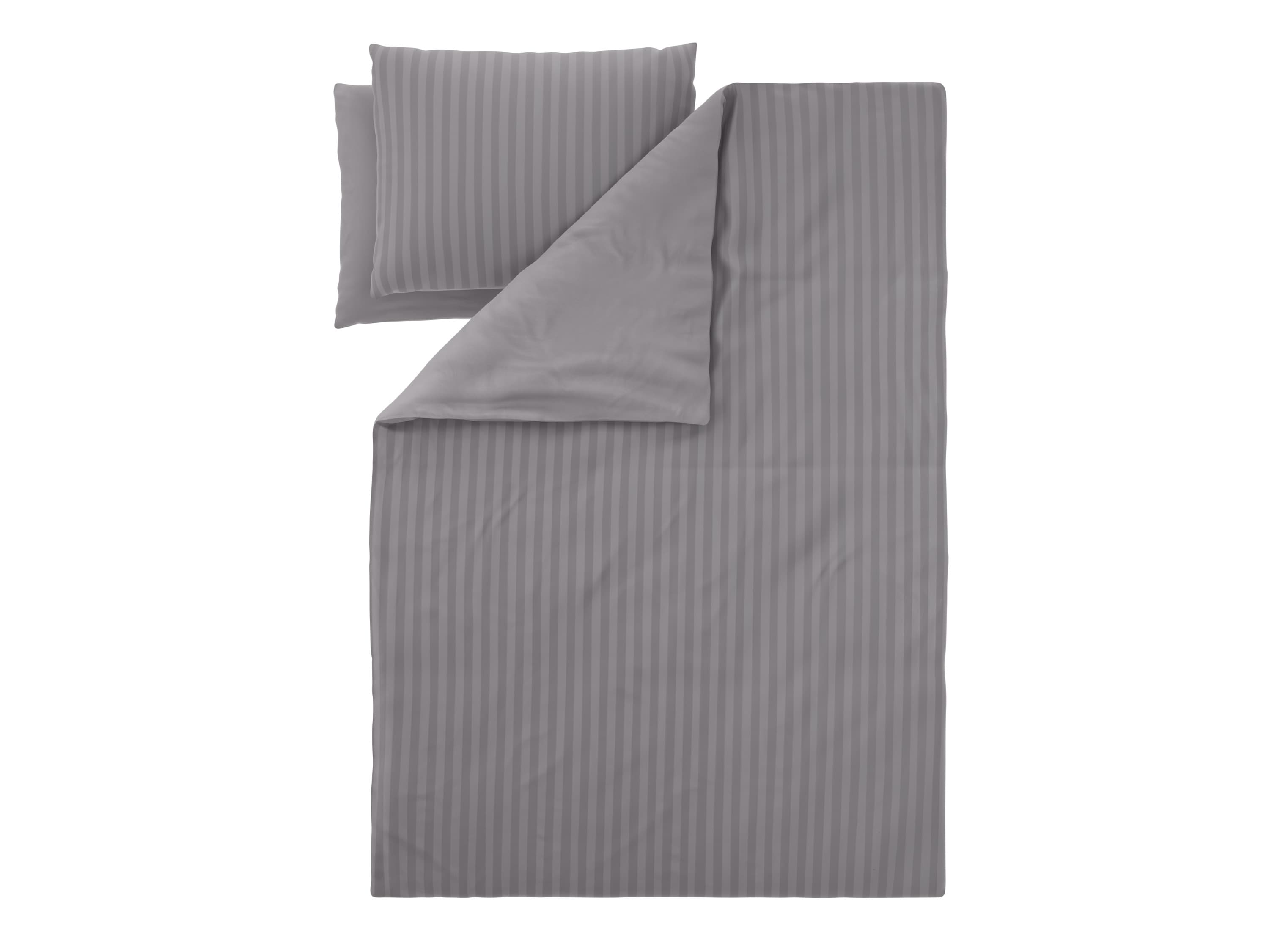 LIVARNO® Obojstranná posteľná bielizeň z bambusovej viskózy Premium, 200 x 220 cm (sivá)