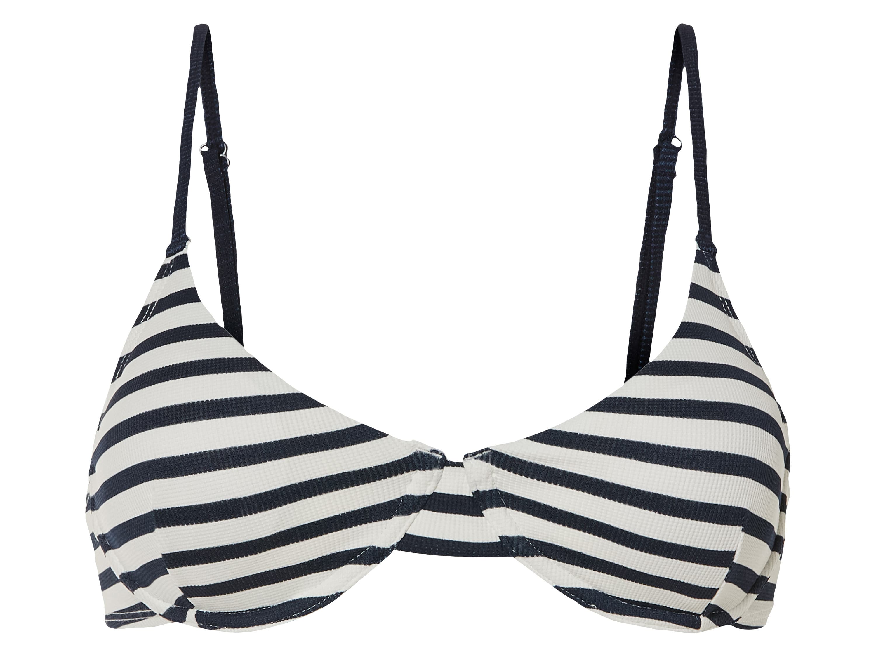 esmara® Dámske bikiny – vrchný diel (40, pruhy) 1