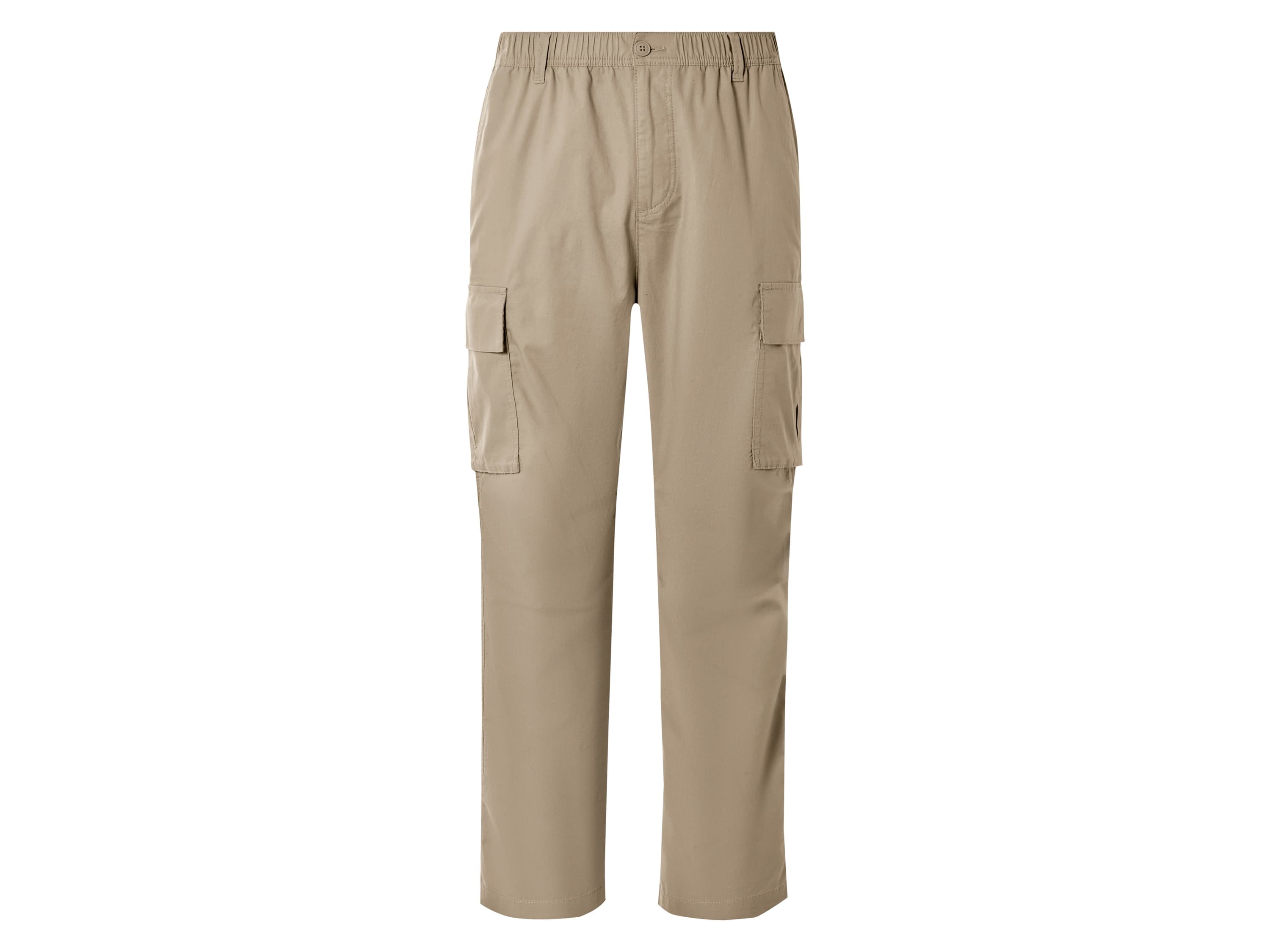 LIVERGY® Pánske cargo nohavice (béžová, L (52/54)) 1