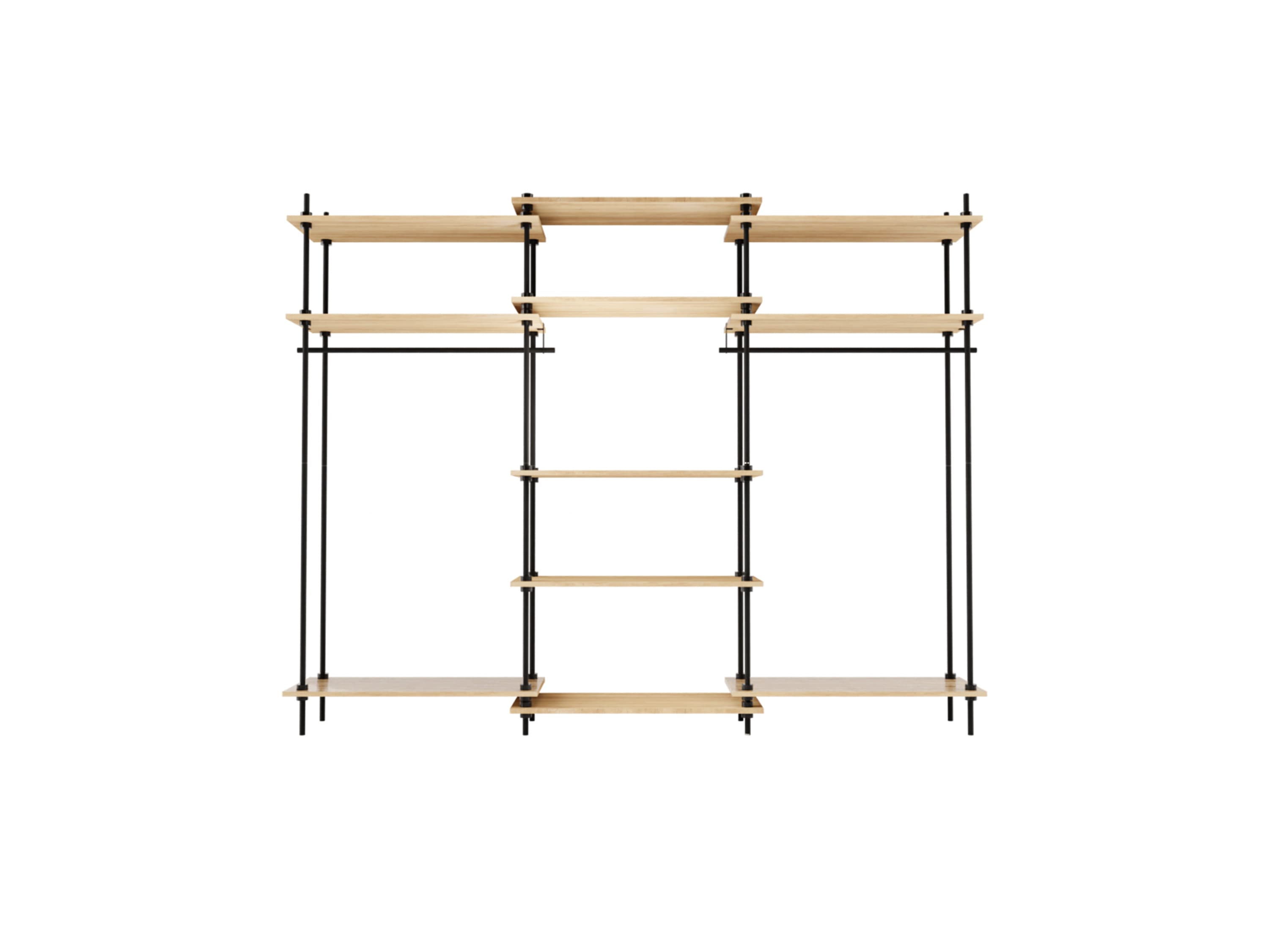 AR SHELVING Regálový systém so šatníkom DECO 1