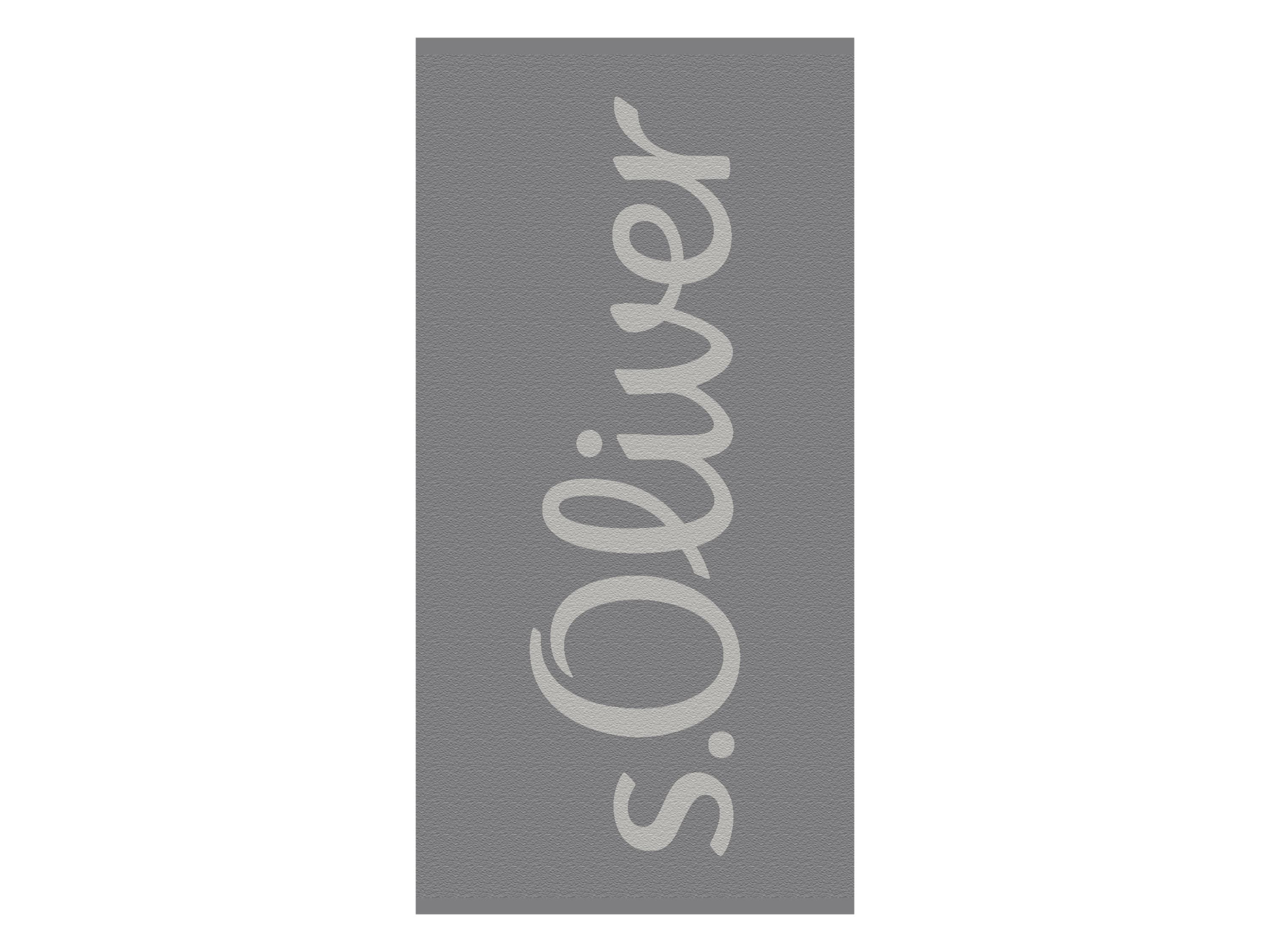 S.OLIVER Froté uterák, 50 x 100 cm (sivá) 1