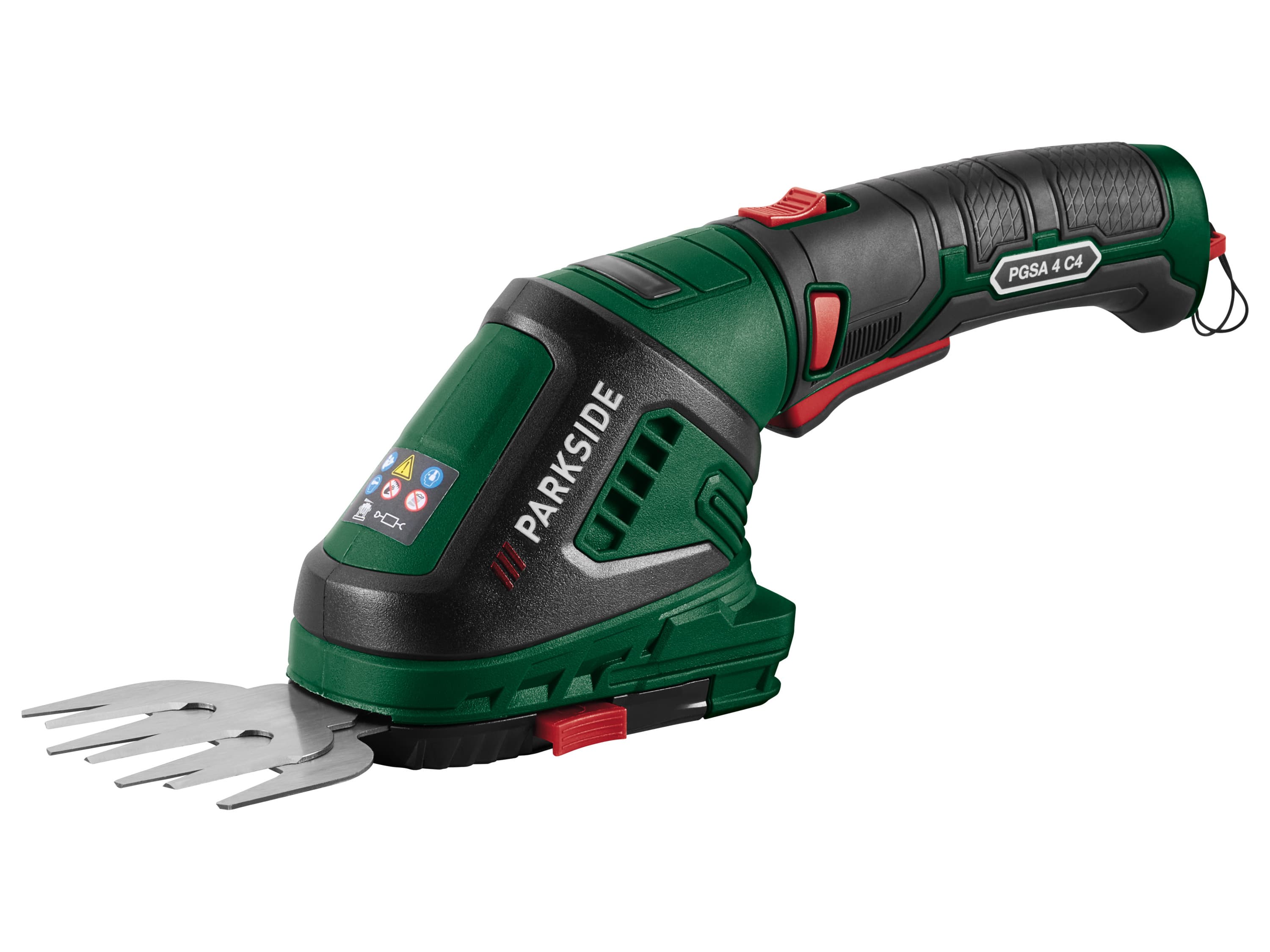 PARKSIDE® Aku nožnice na trávnik a živý plot PGSA 4 C4 1