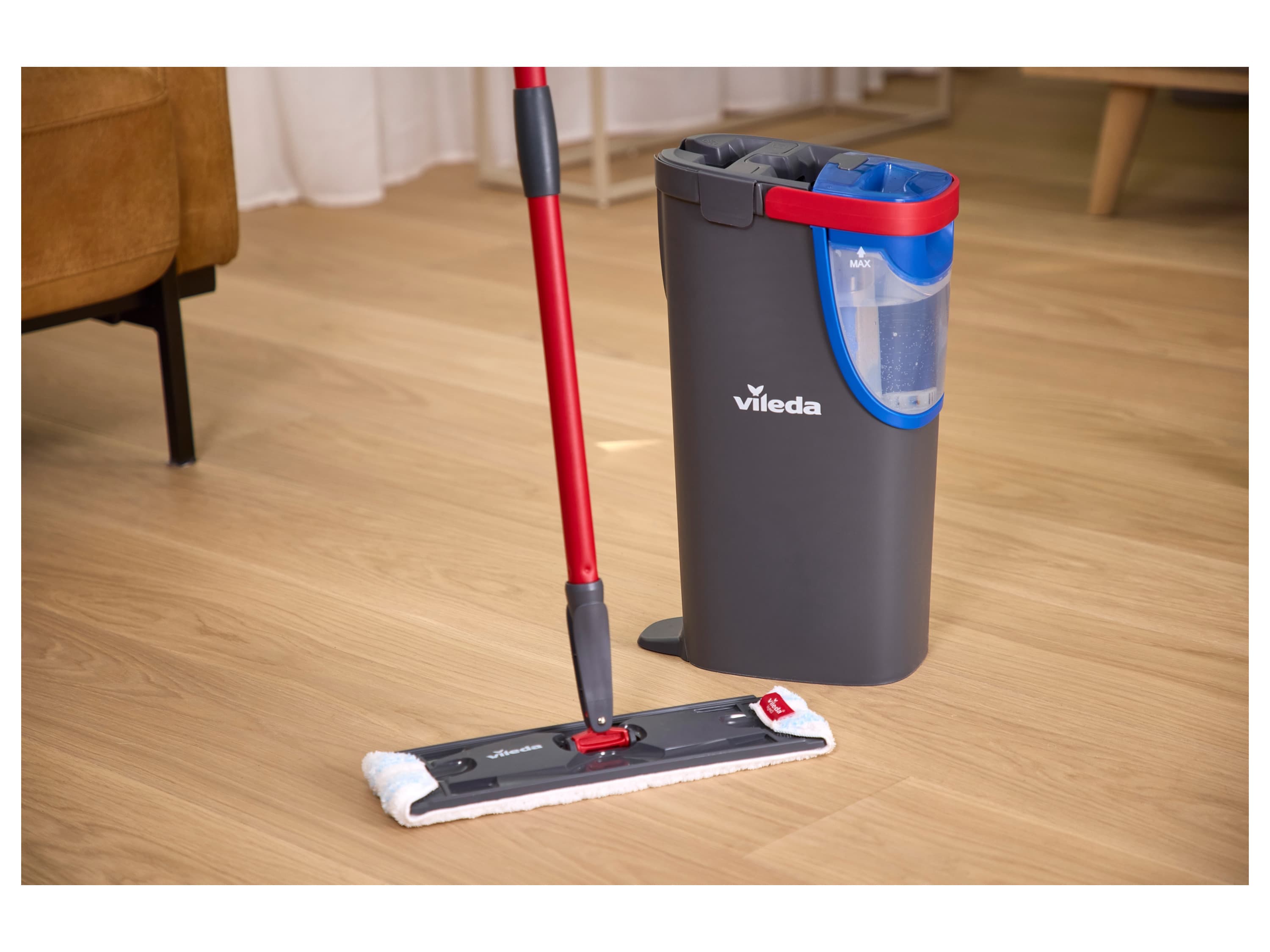 VILEDA Mop s vedrom H2PrO ONE 1