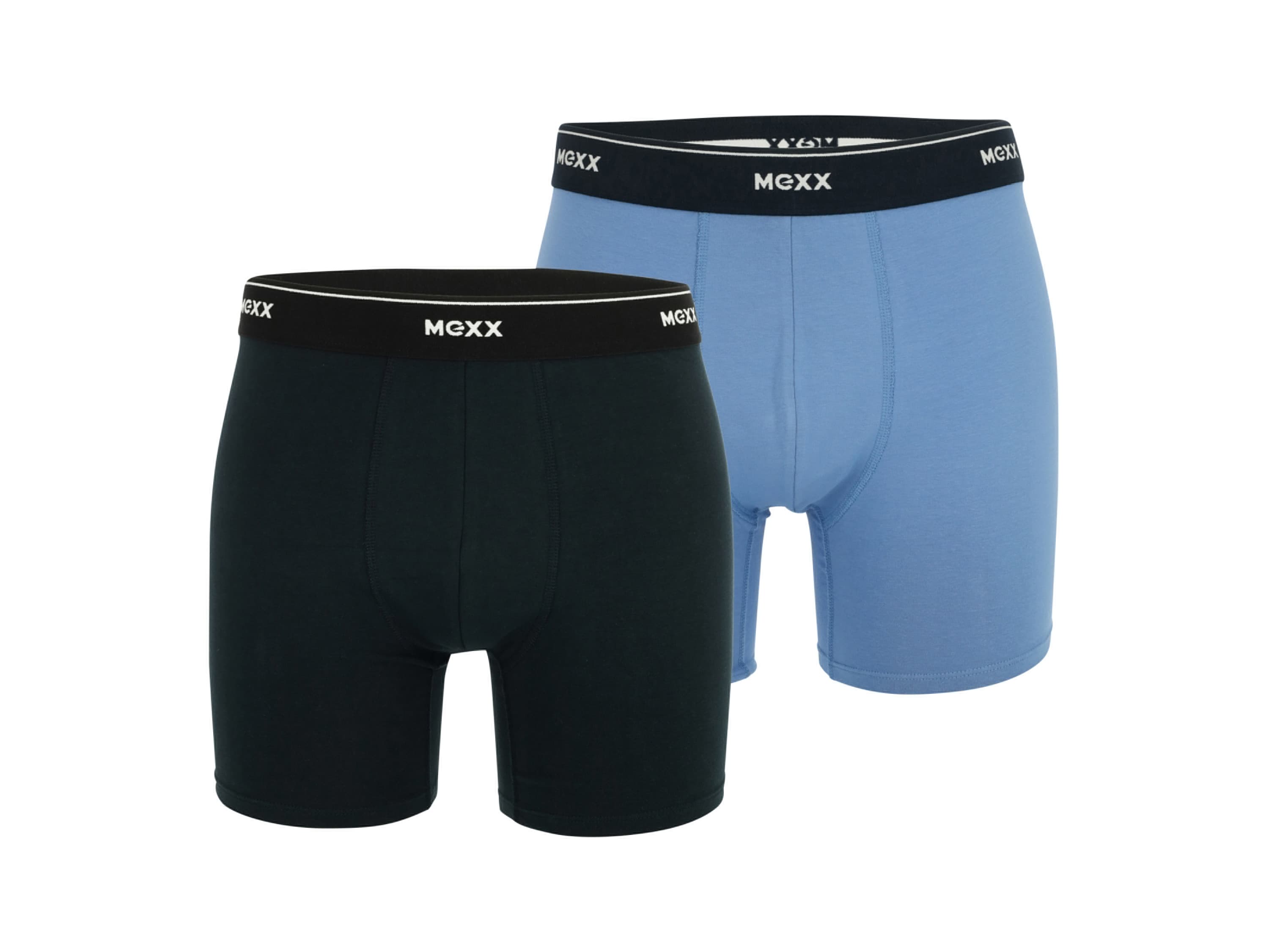MEXX Pánske boxerky, 2 kusy (navy modrá/modrá, L) 1
