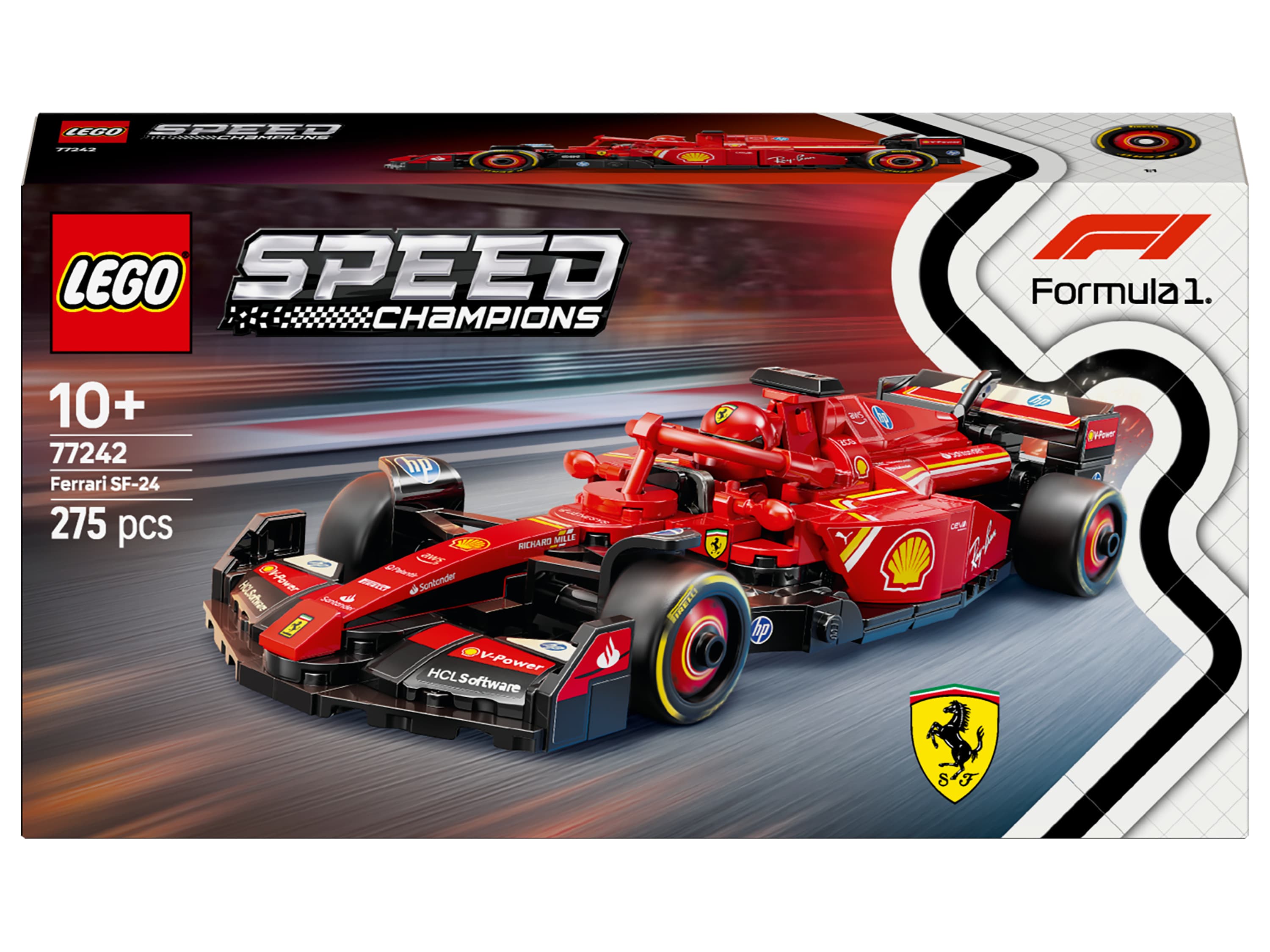LEGO® SPEED CHAMPIONS 77242 Pretekárske auto Ferrari SF-24 F1® 1