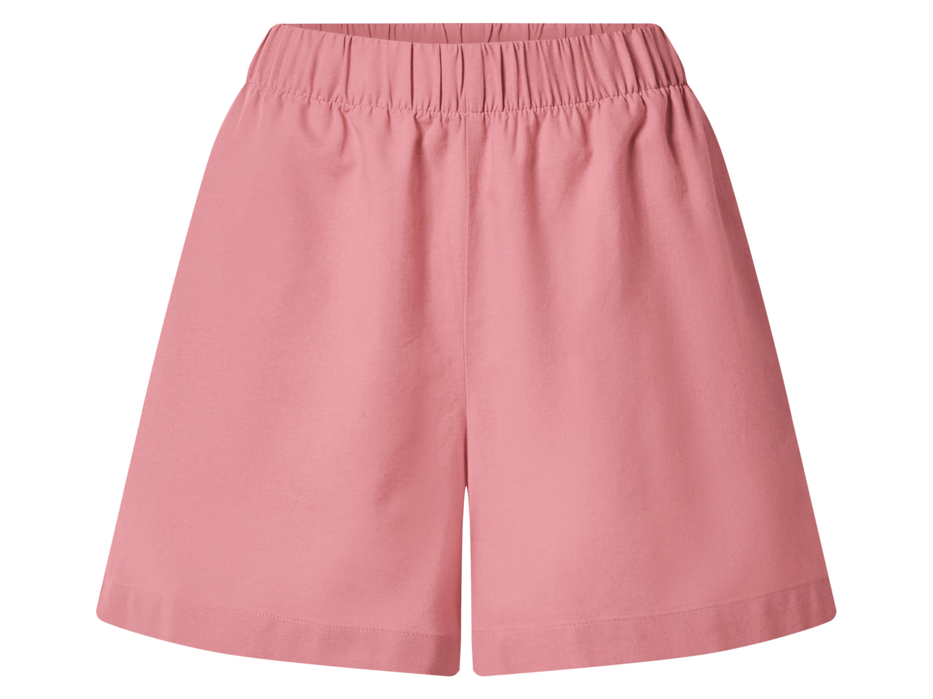 ESMARA® Dámske ľanové šortky Premium (ružová, S (36/38)) 1
