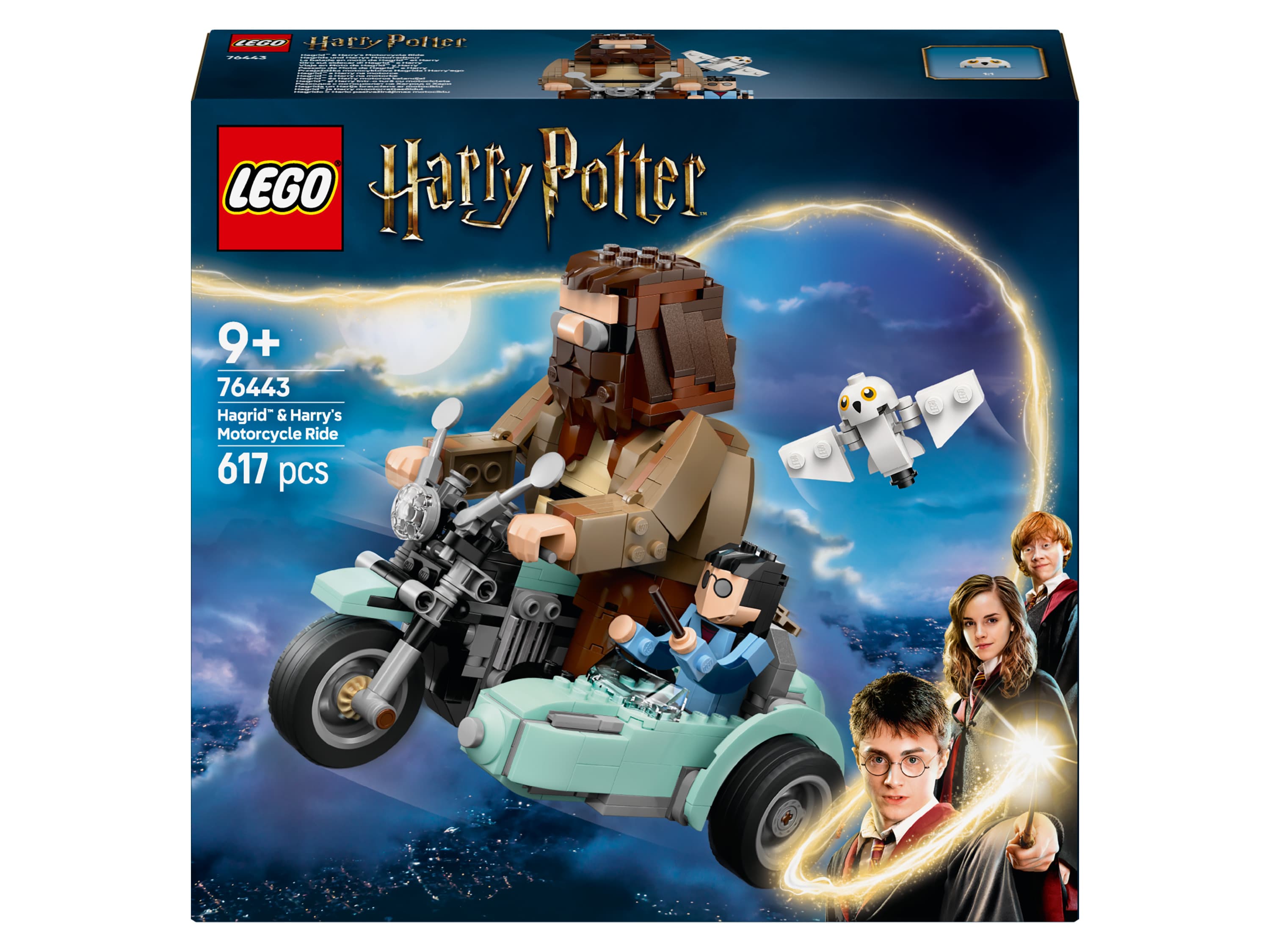 LEGO® HARRY POTTER™ 76443 Hagrid™ a Harry na motorke