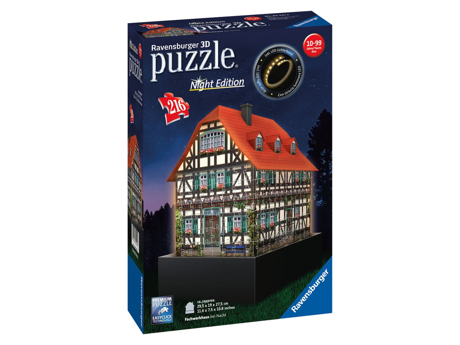 Ravensburger 3D LED puzzle stavba (tradičný nemecký dom) 1