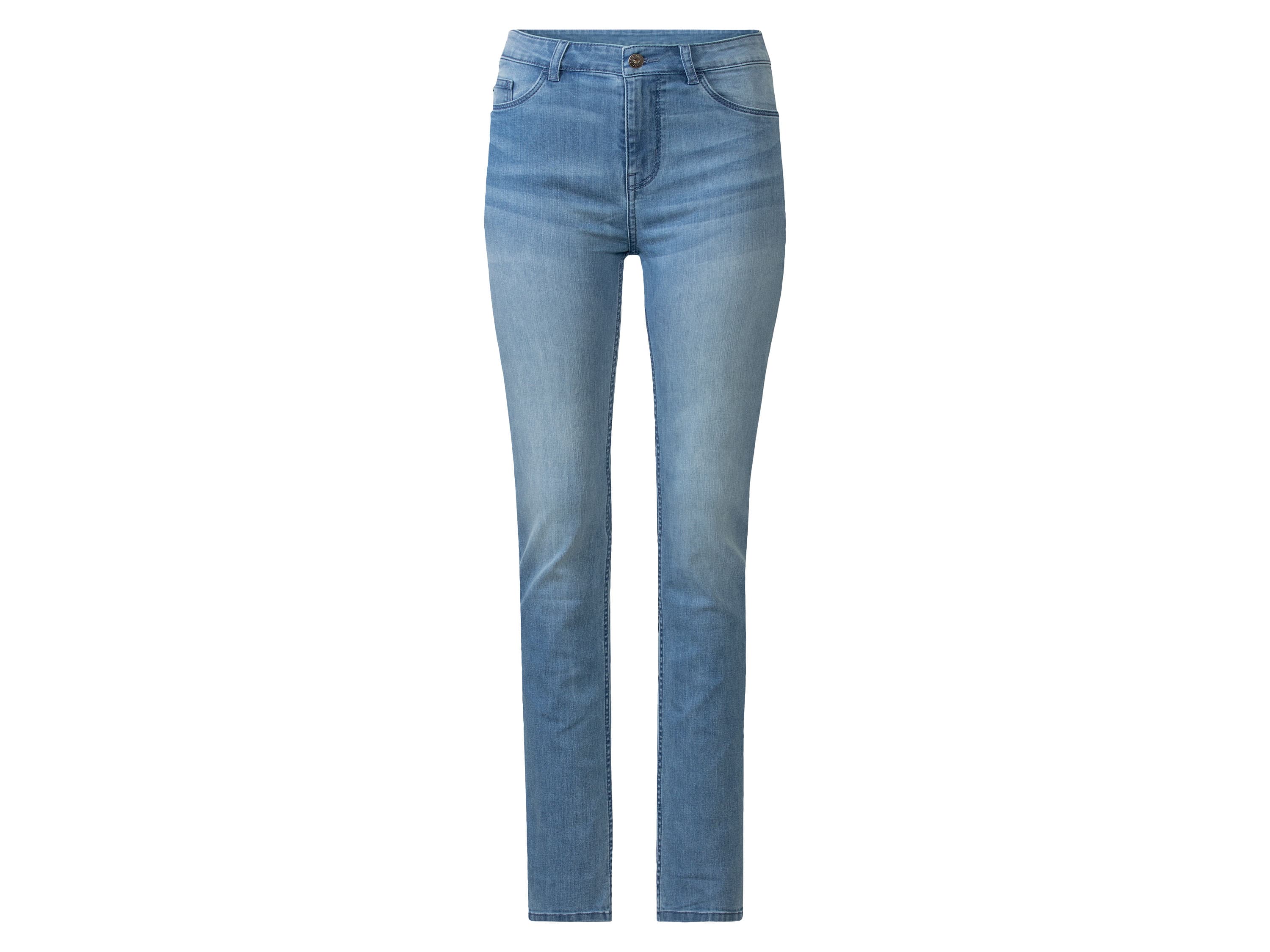 esmara® Dámske rifle „Slim Fit" (normálna dĺžka, bledomodrá, 36) 1