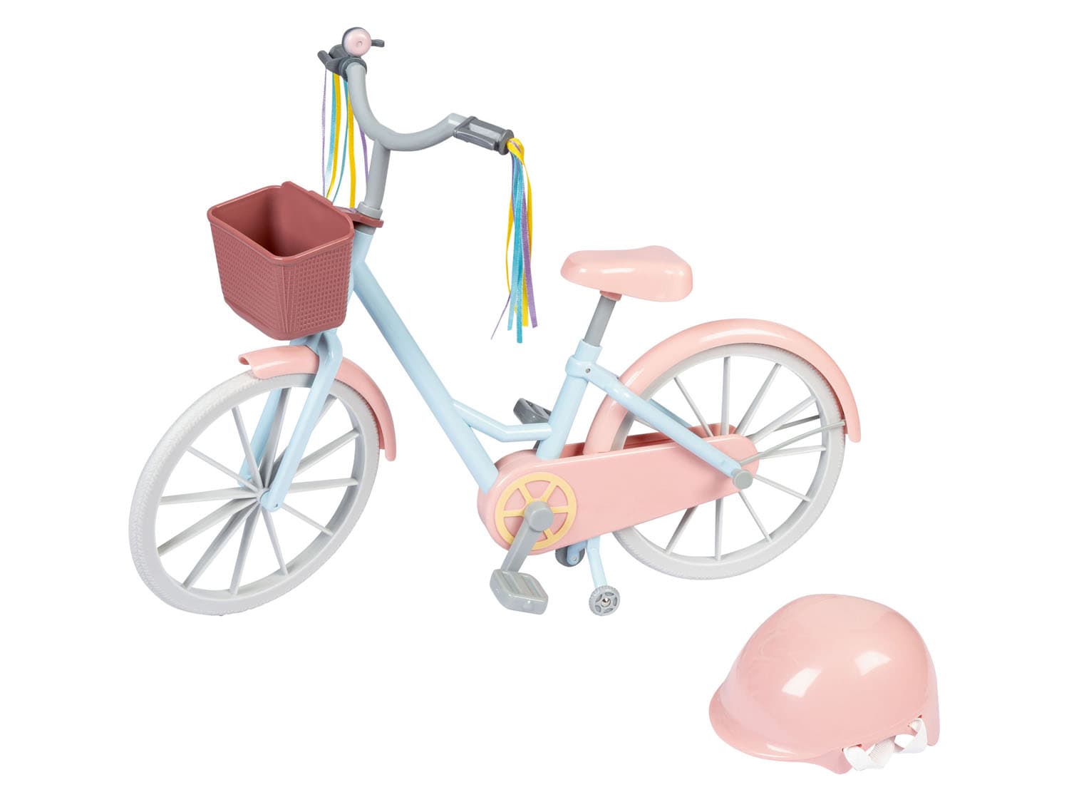 Playtive Príslušenstvo pre bábiku Julia (bicykel + helma) 1