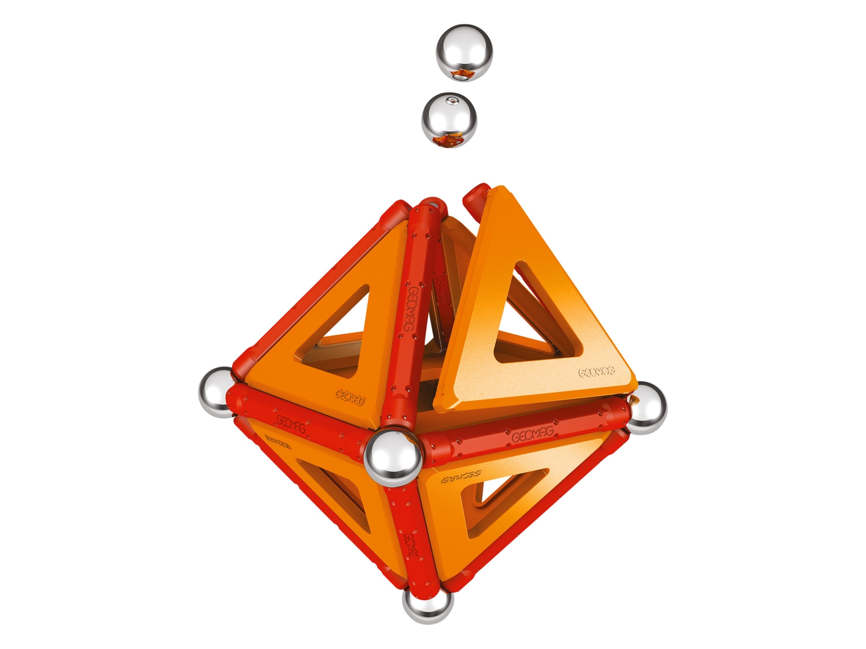 Geomag Magnetická stavebnica (klasické dieliky, oranžové)
