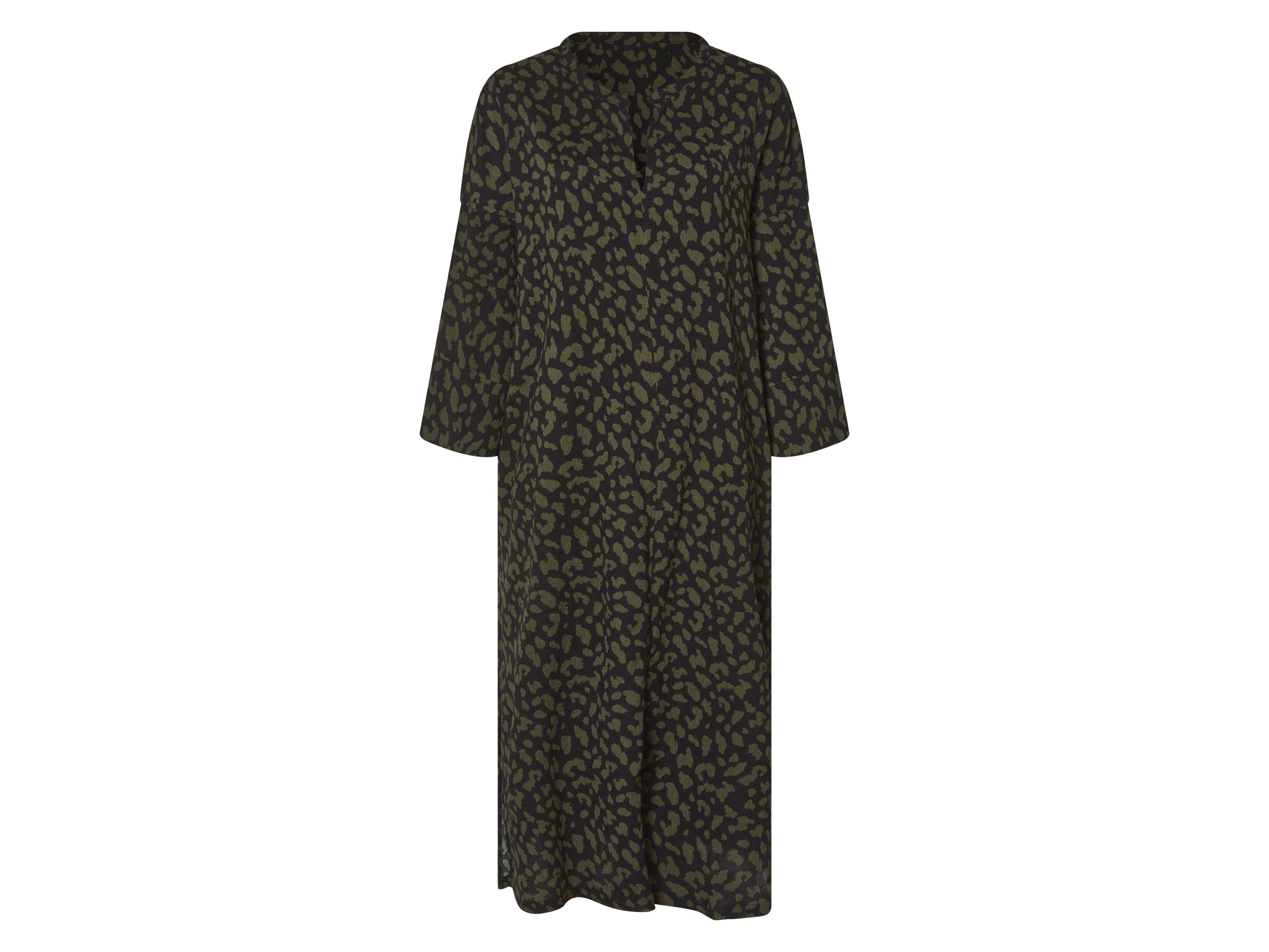 ESMARA® Dámske šaty XXL (zelená/vzor, XL (48/50))