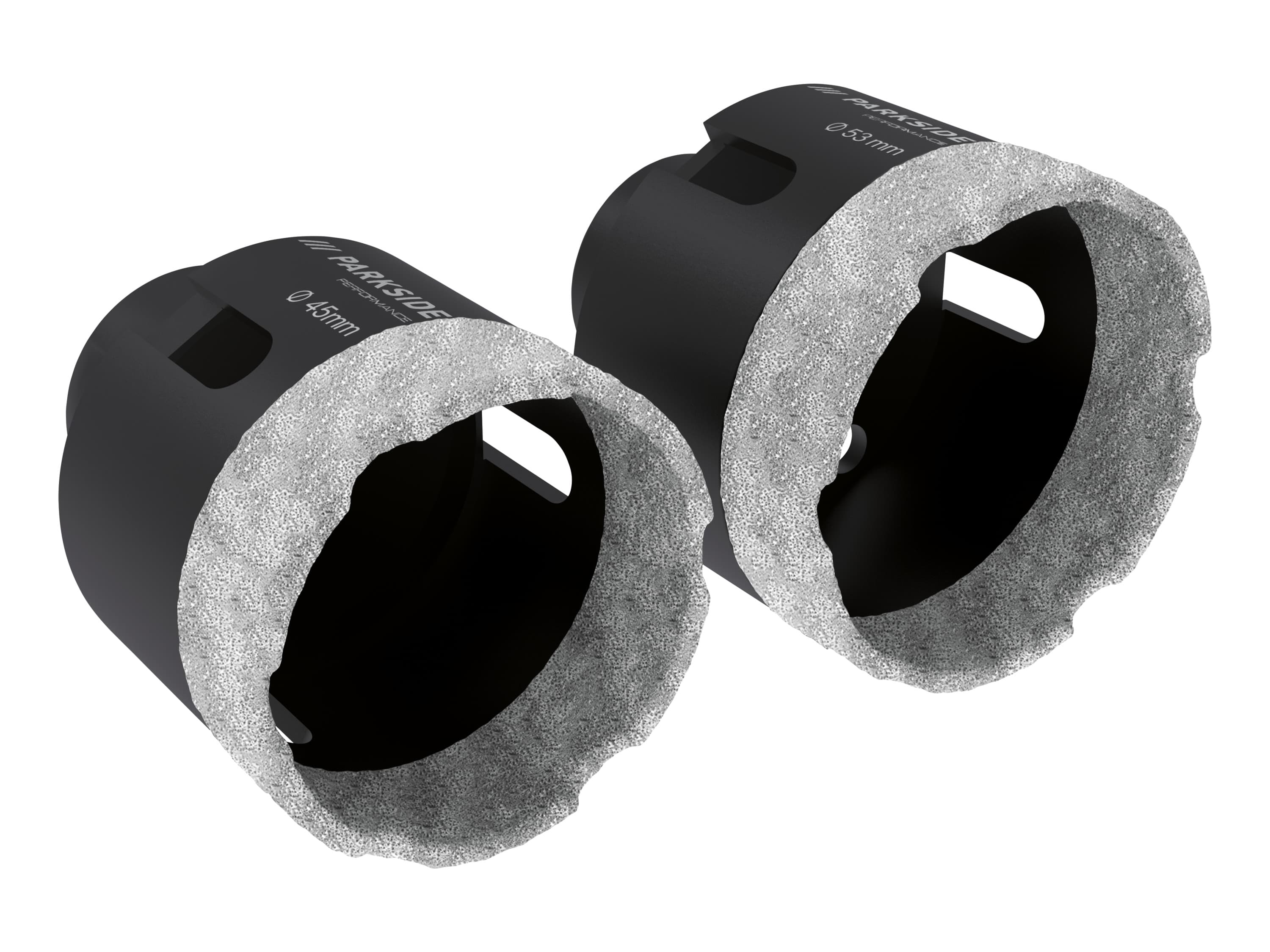 PARKSIDE PERFORMANCE® Diamantové vŕtacie korunky (Ø 45, 53 mm)
