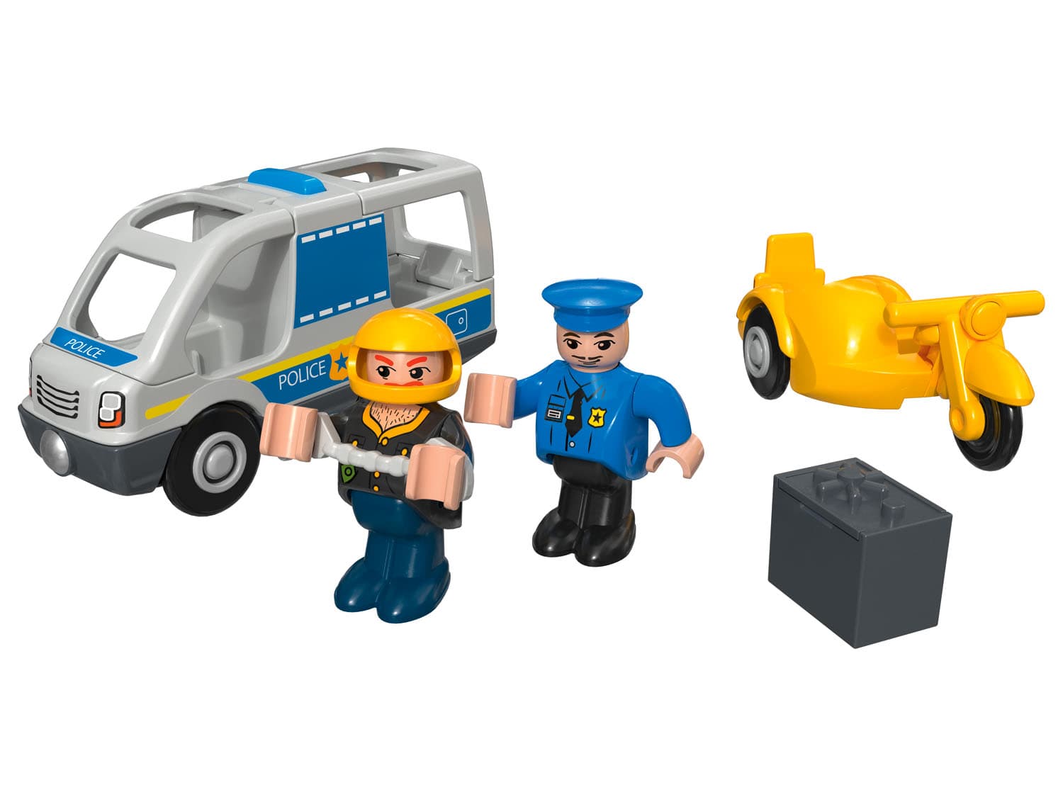 Playtive Zásahové vozidlá, so svetlom a zvukom (polícia)
