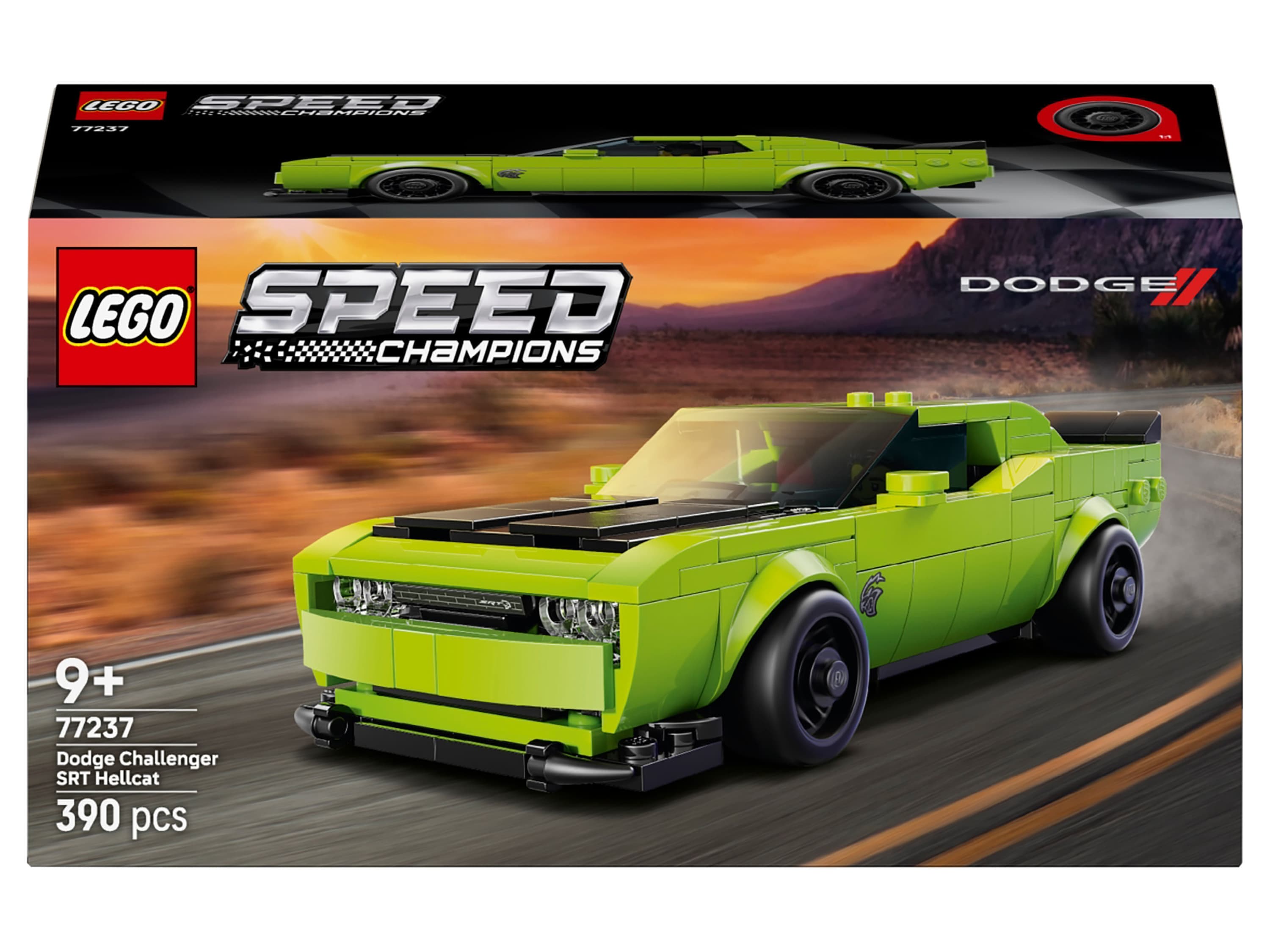 LEGO® SPEED Champions 77237 Športové auto Dodge Challenger SRT Hellcat 1