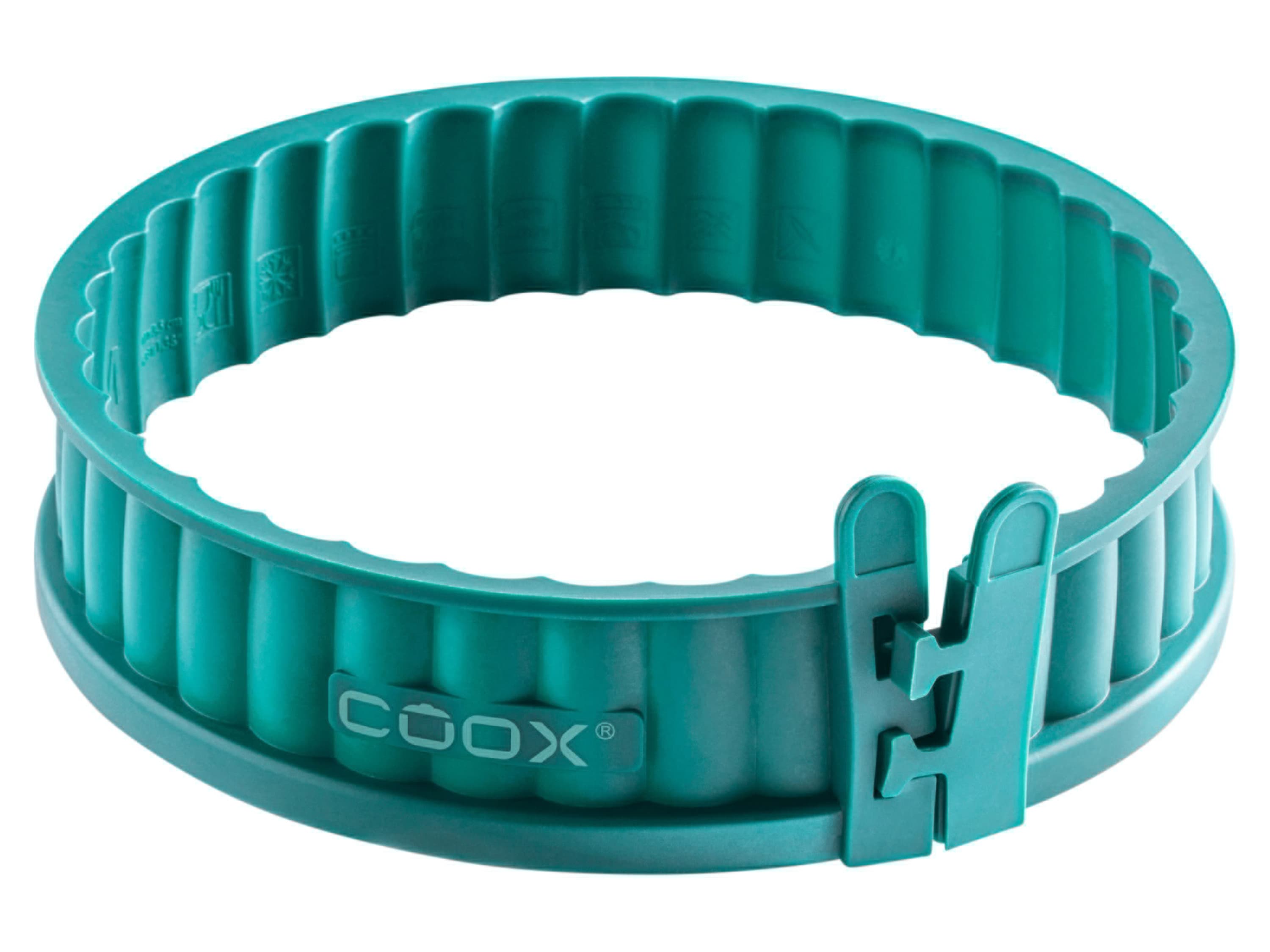 Coox Forma na koláč so skleneným dnom, Ø 18 cm (zelená)