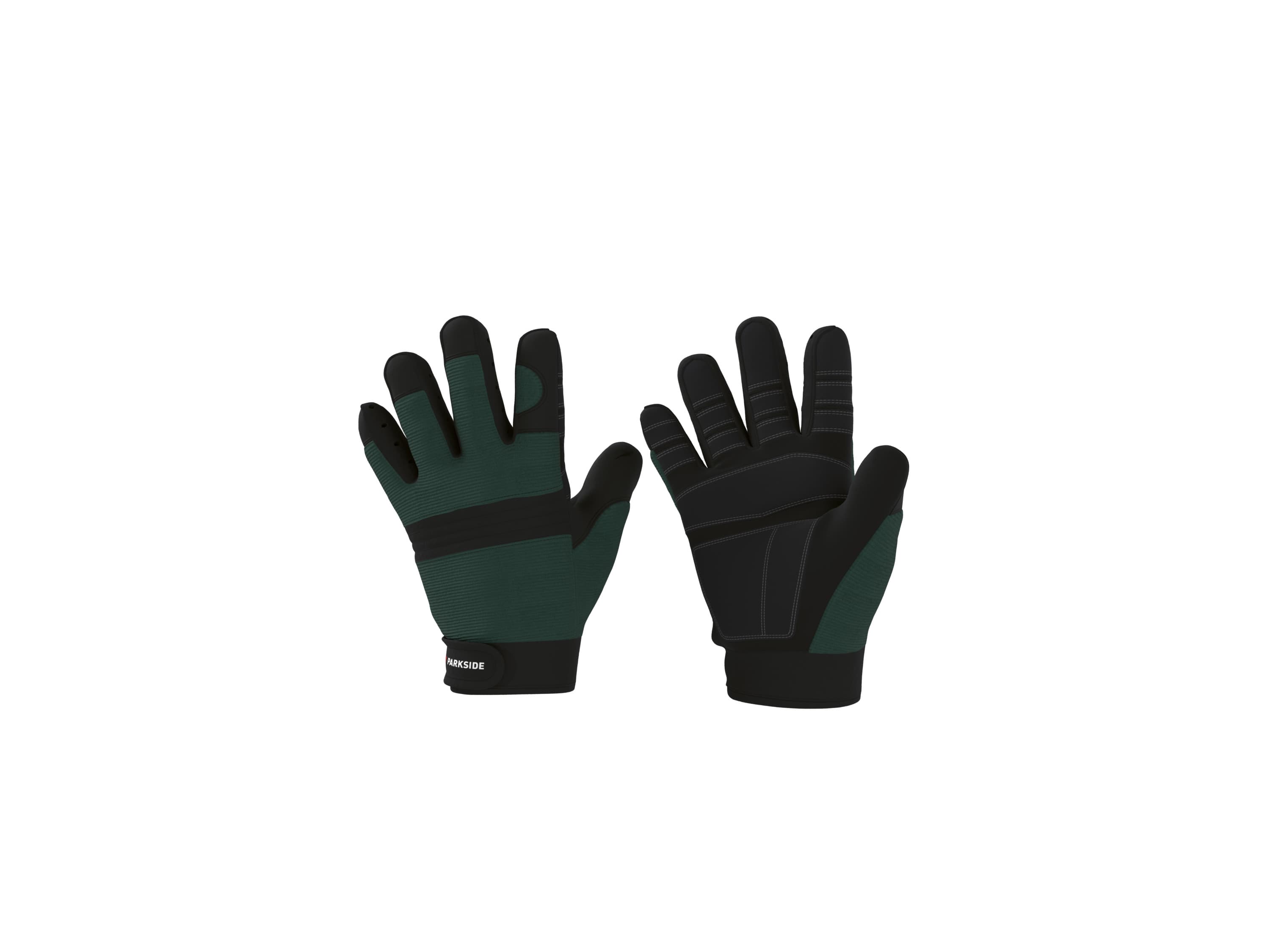 PARKSIDE® Pracovné rukavice (zelená/čierna, 9)