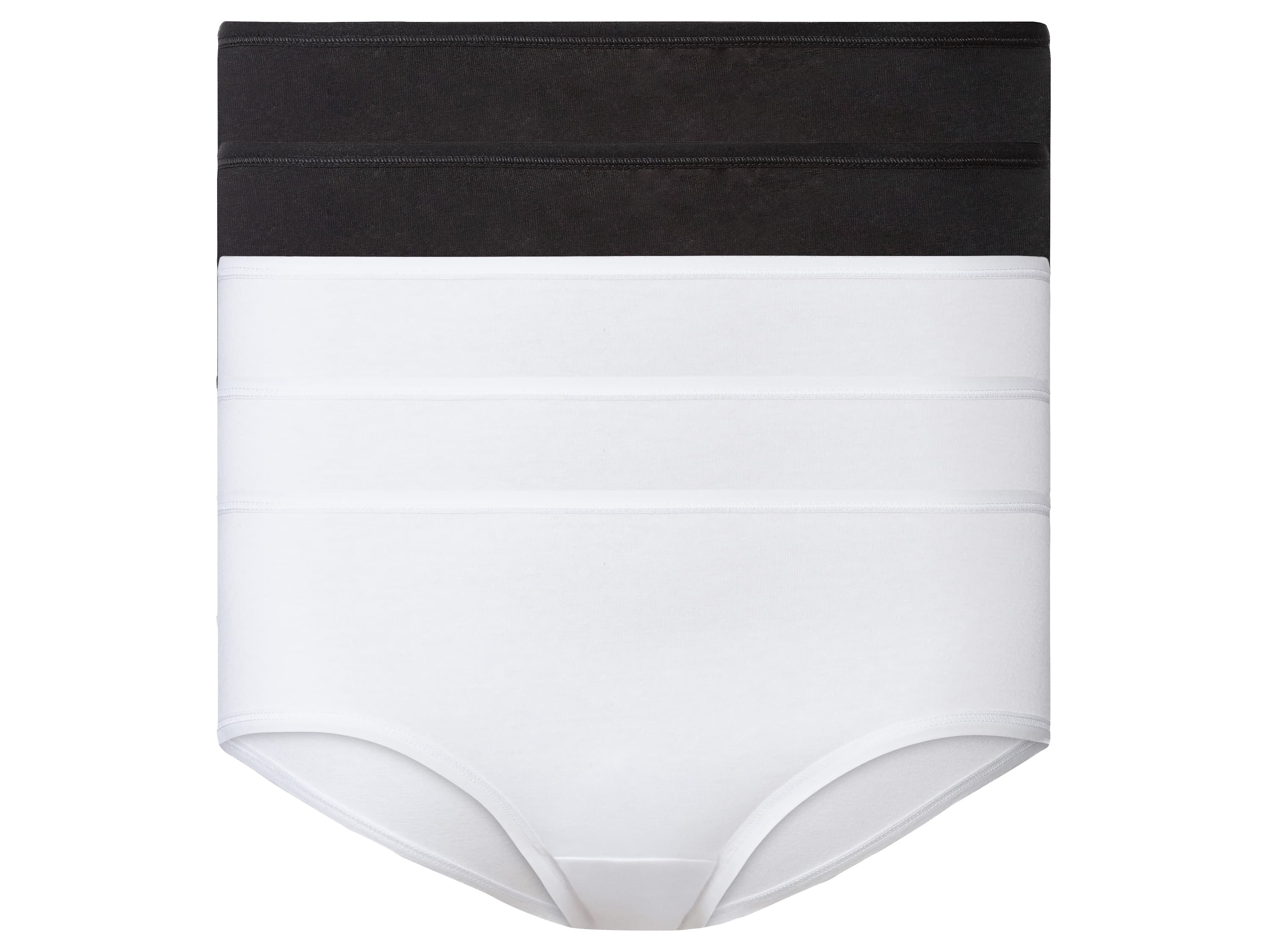 esmara® Dámske bedrové nohavičky, 5 kusov (S (36/38), čierna/biela)