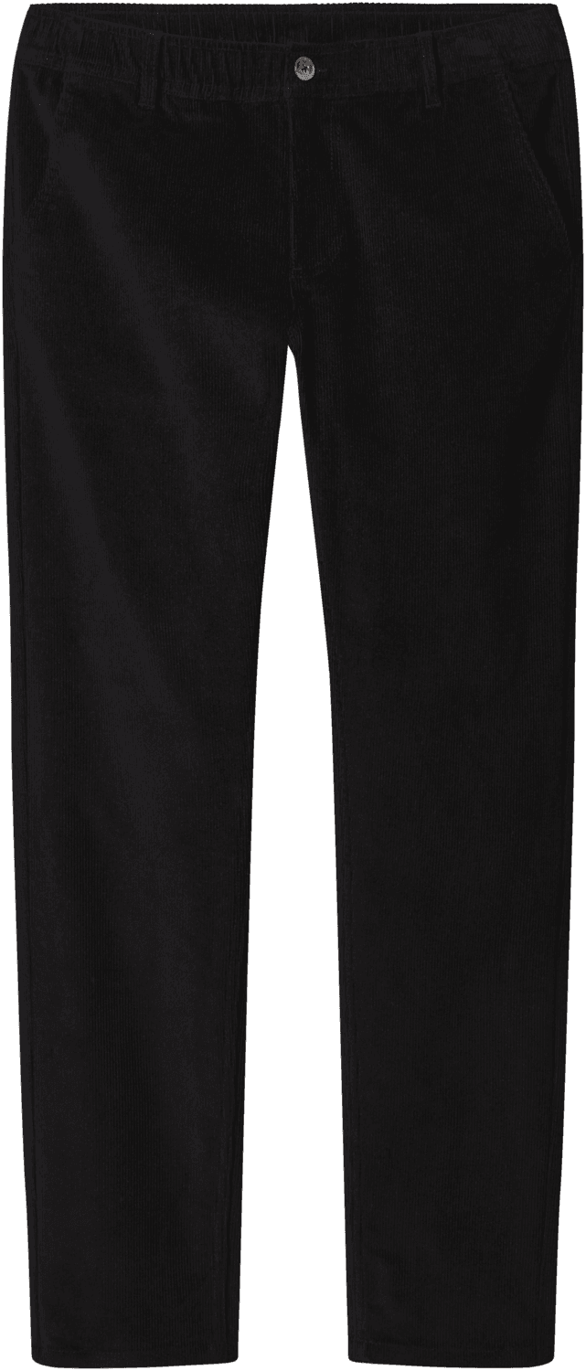 esmara Men Pánske menčestrové nohavice (čierna, XL (56/58)) 1