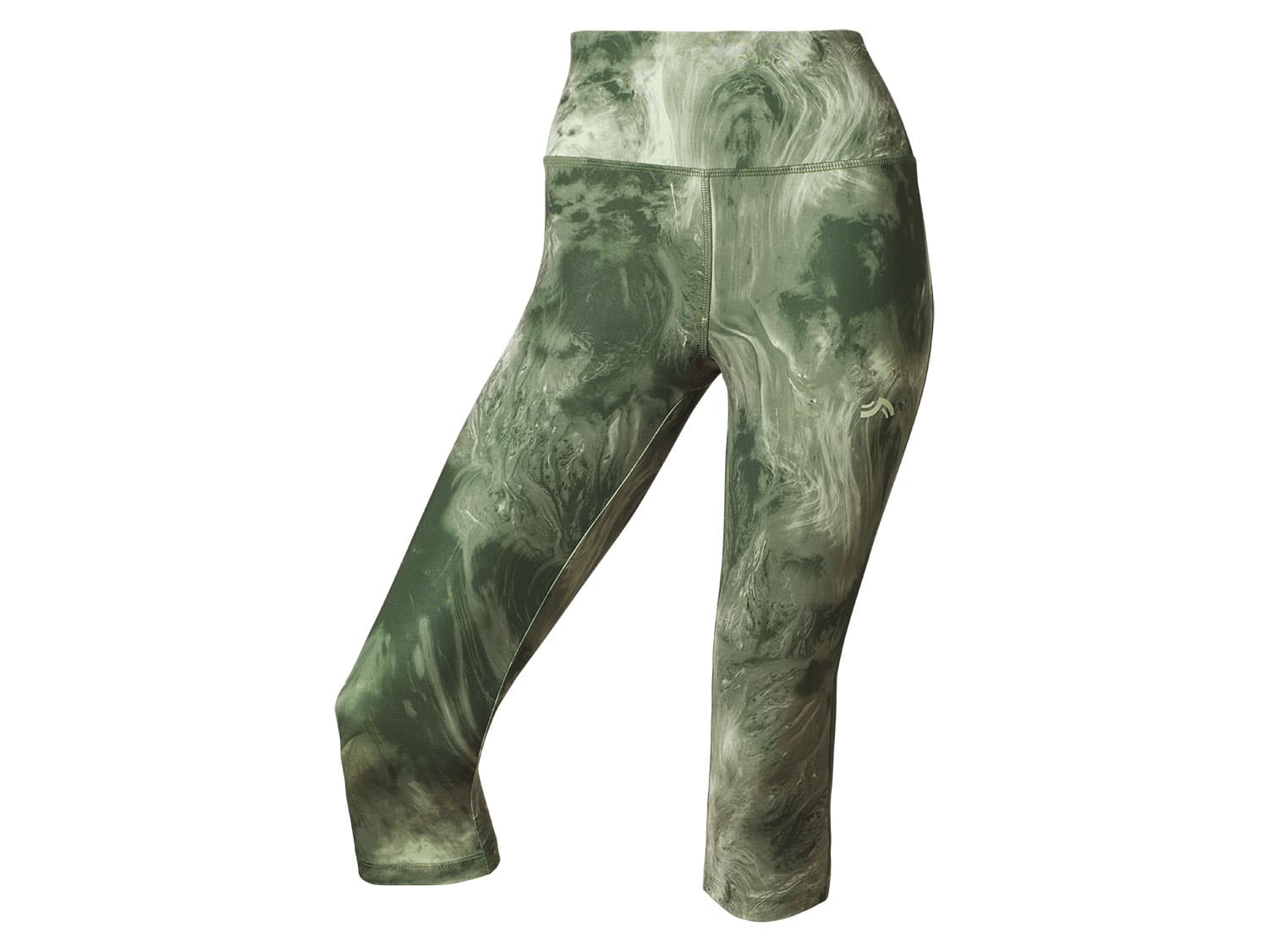 CRIVIT Dámske funkčné capri legíny (zelená, XS (32/34)) 1