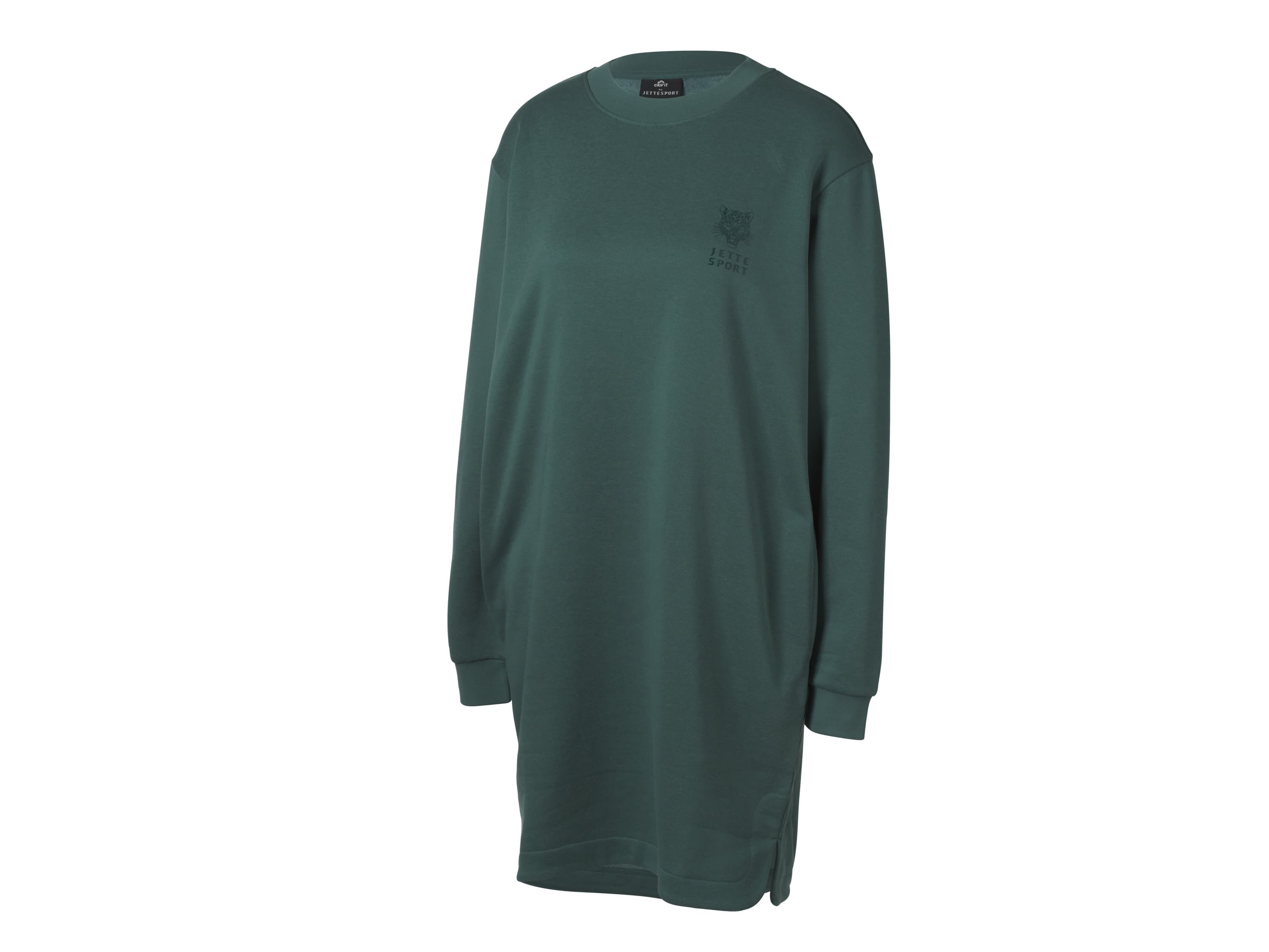 Crivit by Jette Sport Dámske teplákové šaty Premium (kaki, S (36/38))