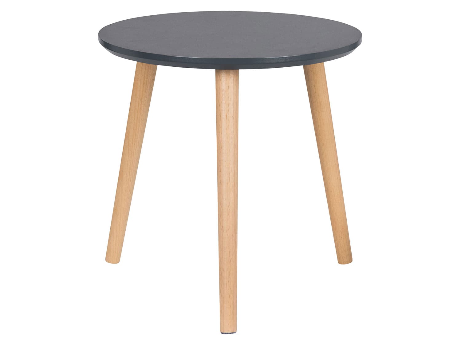 LIVARNO home Stolík, Ø 40 cm (antracitová) 1