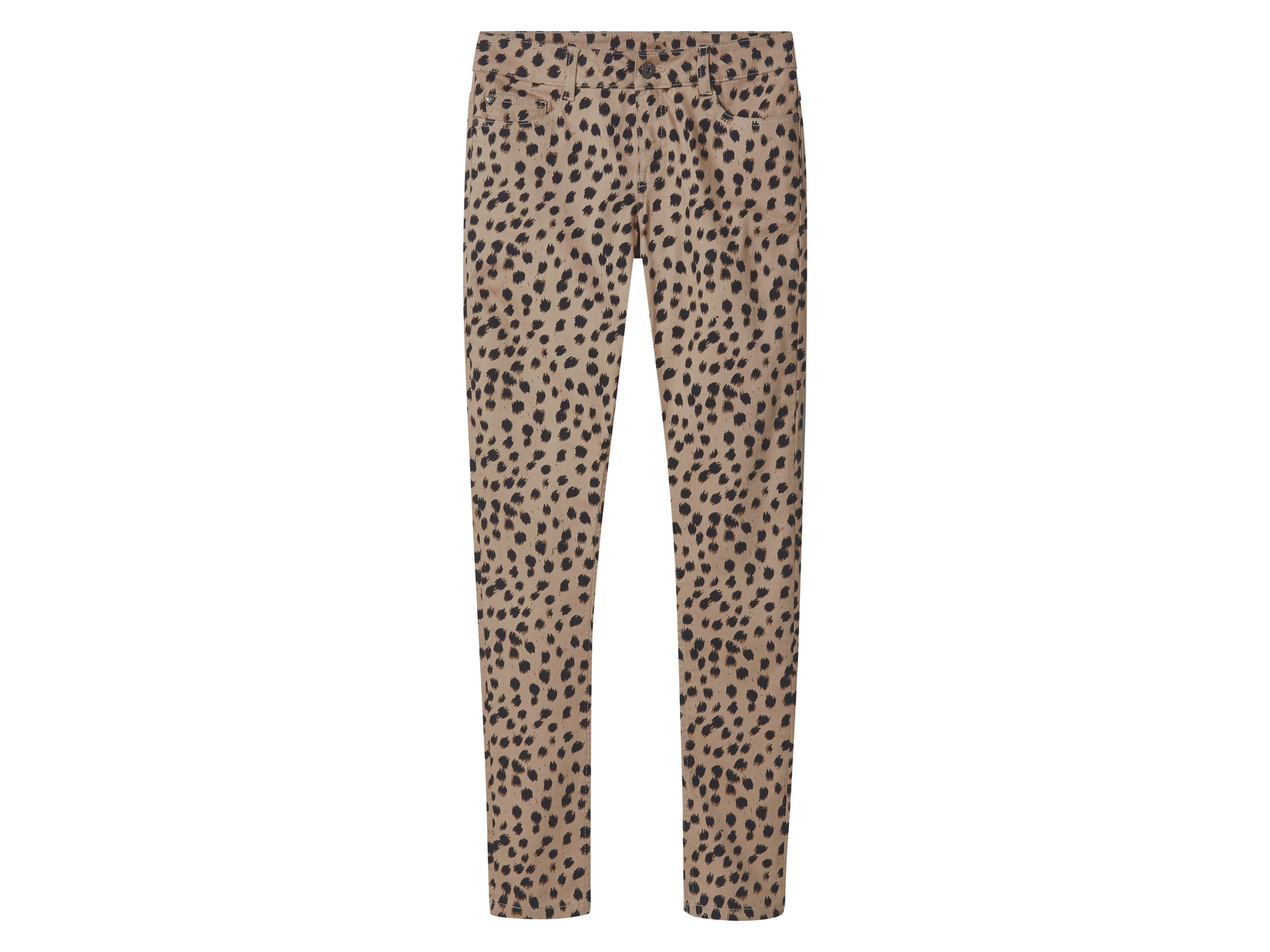 esmara® Dámske rifle „Skinny Fit“ (klasický, leopardí vzor, 42) 1